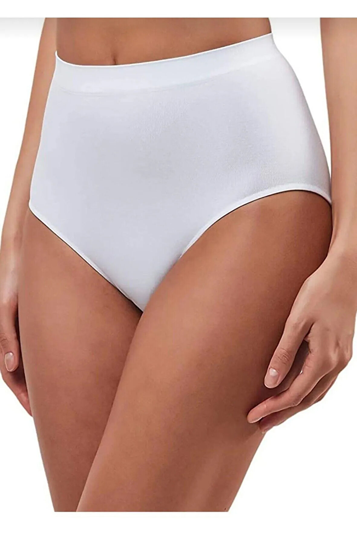 Elit Life 811 ( A-01 ) Yüksek Bel Dikişsiz Esnek Slip Külot 3 Adet