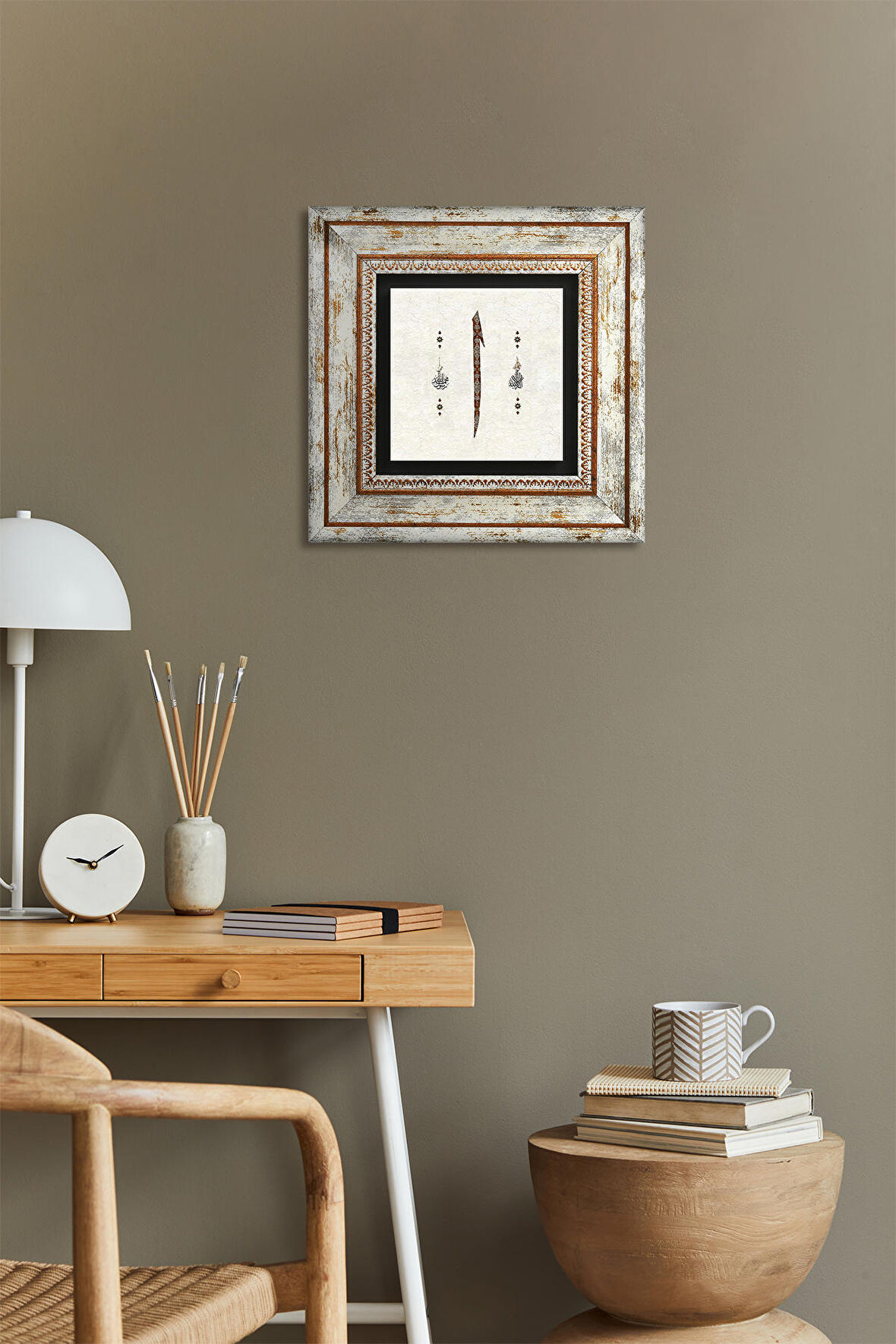 Elif Taş Duvar Tablosu Çerçeveli Duvar Dekoru Wall Art