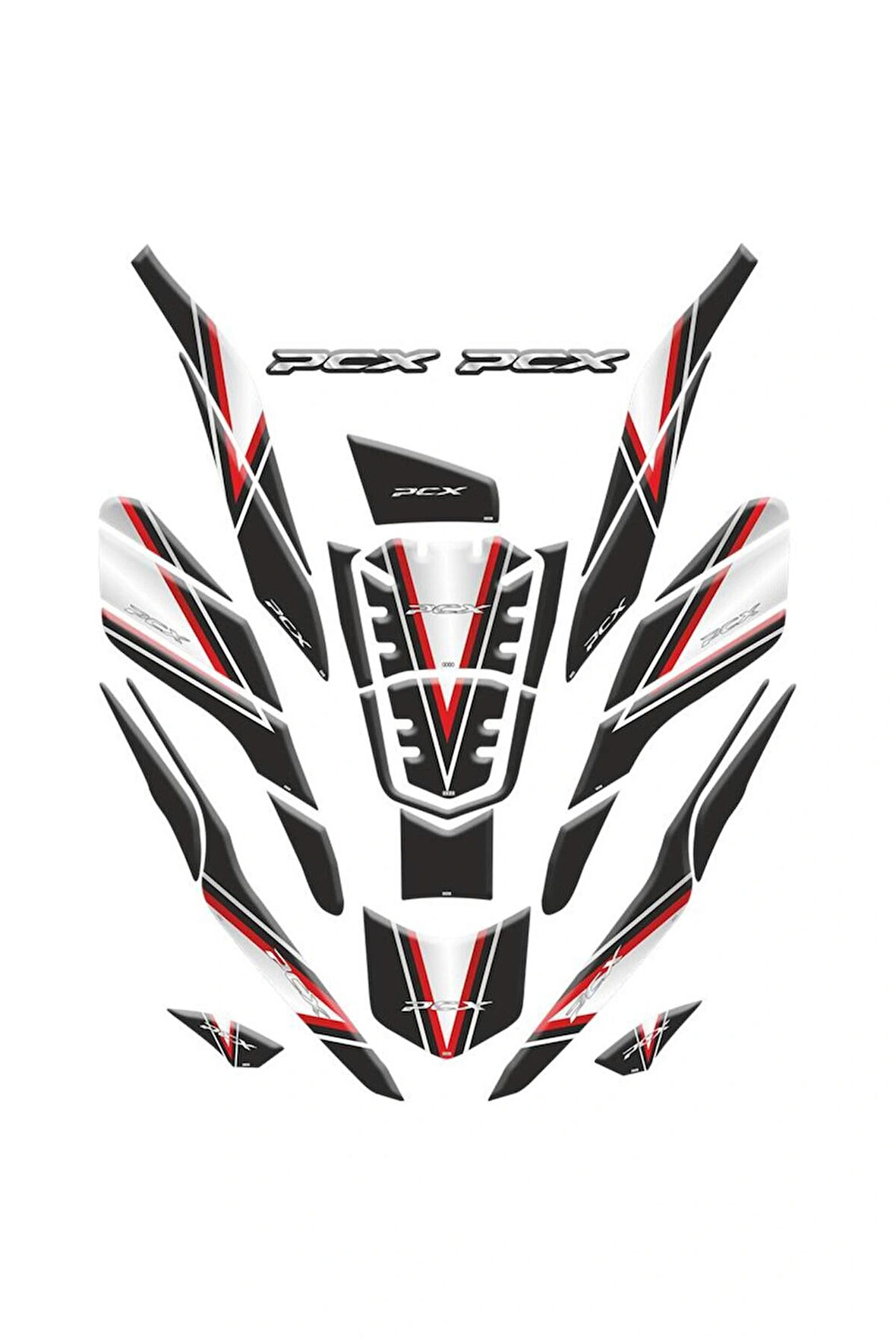 Pcx 2021 - 2024 Uyumlu Tank Pad Set 003