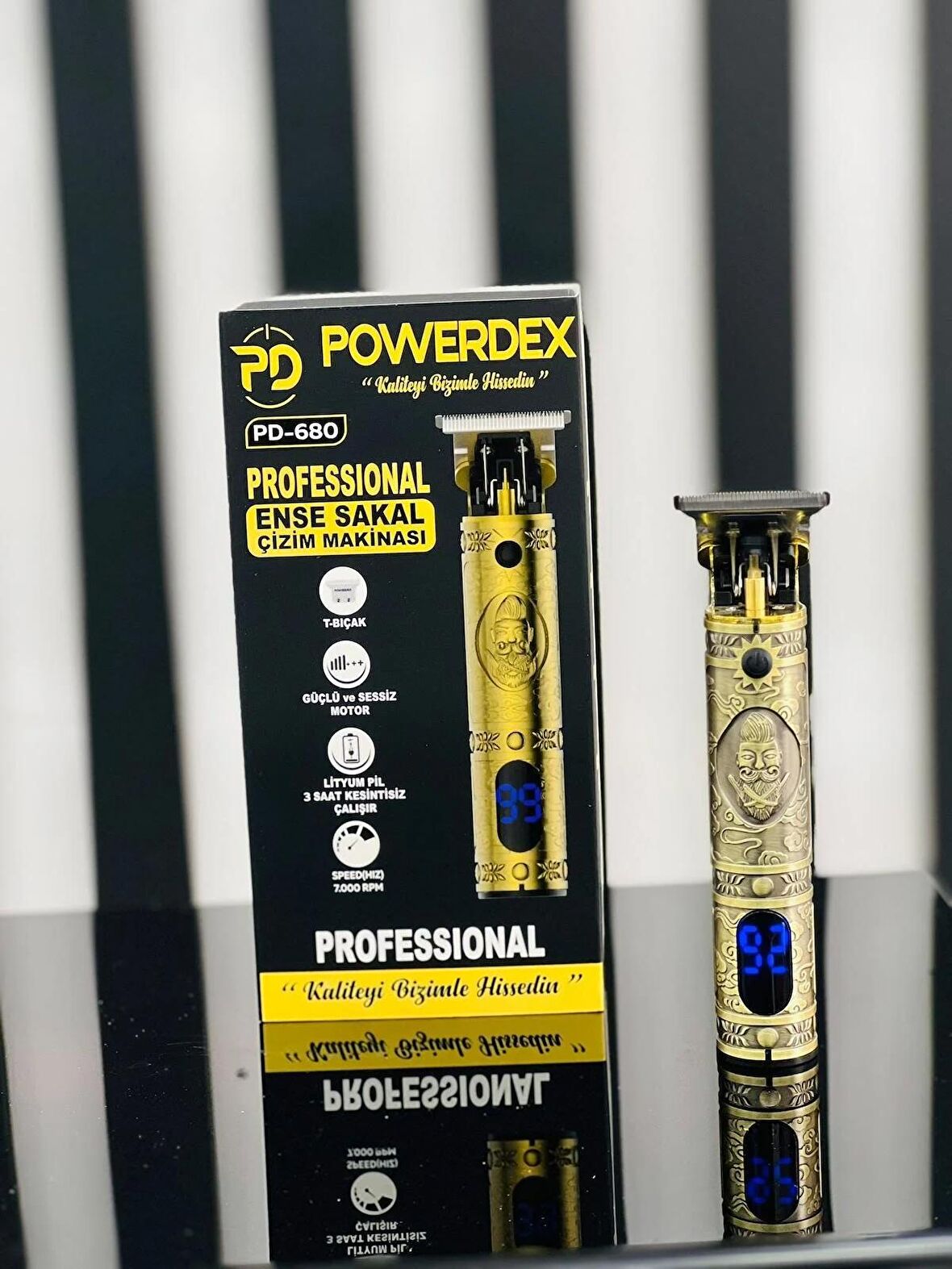 Powerdex PD-680 Sakal ve Ense Çizim Makinesi