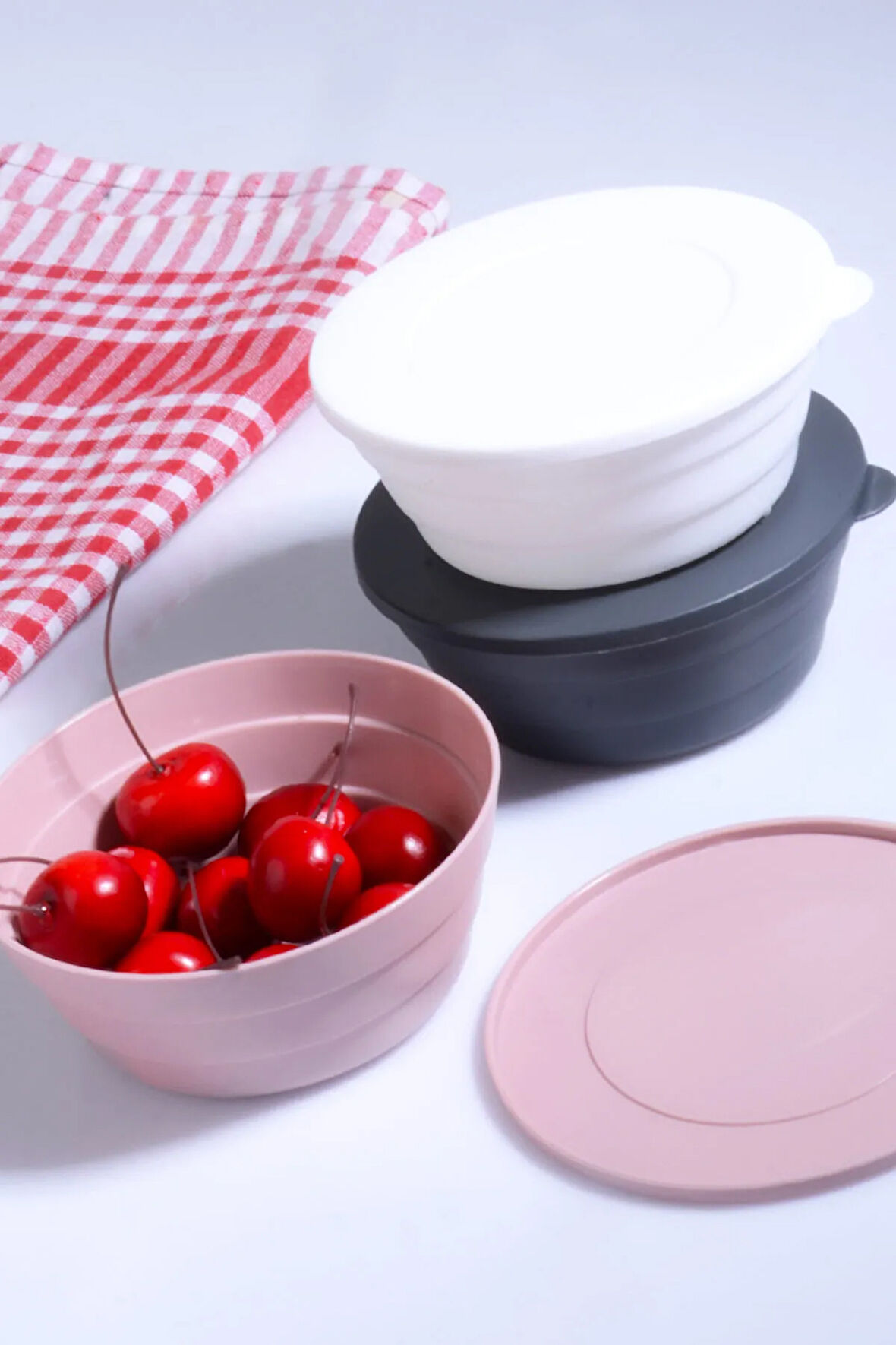 3 Adet Plastik Saklama Kabı Kahvaltılık Çerezlik 350 ML