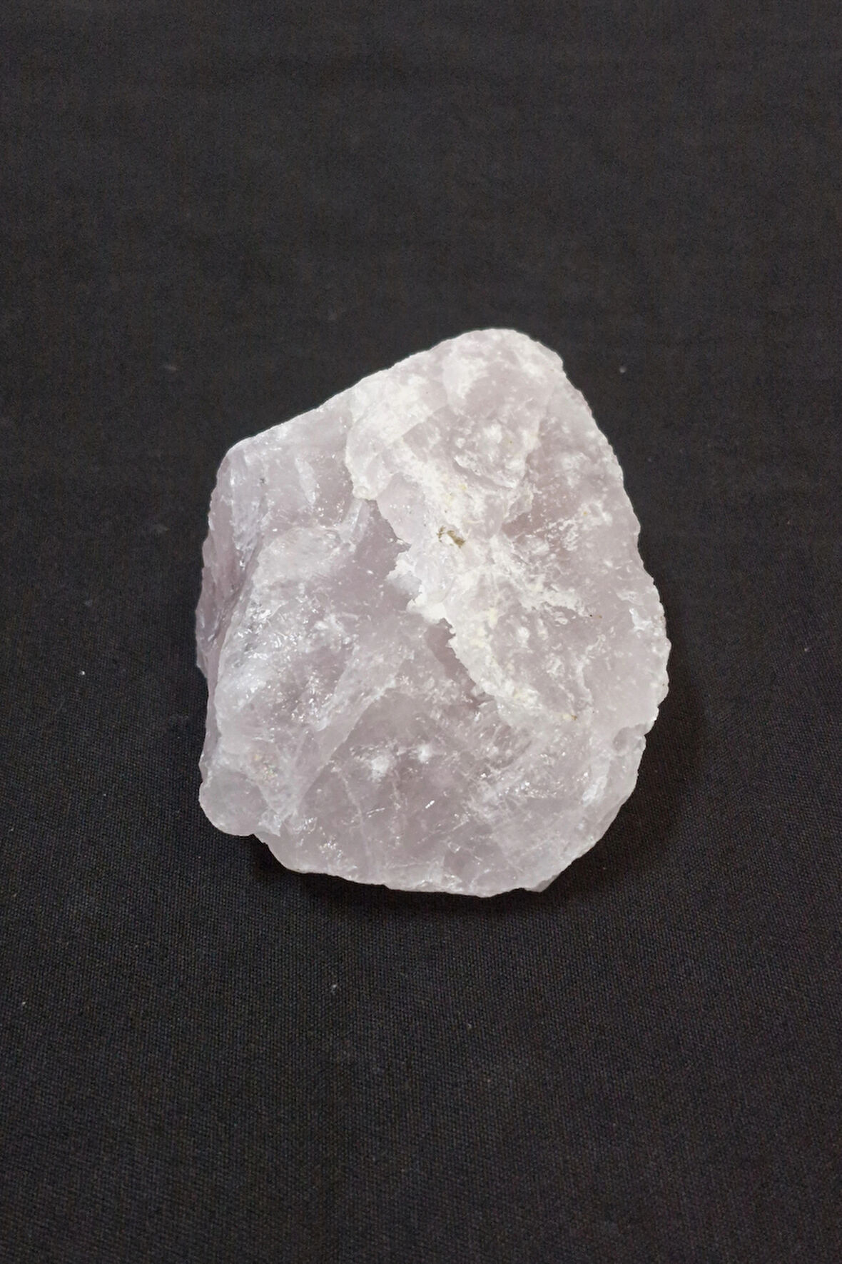 Doğal Pembe Kuvars Büyük Parça Sevgi Taşı 32-2