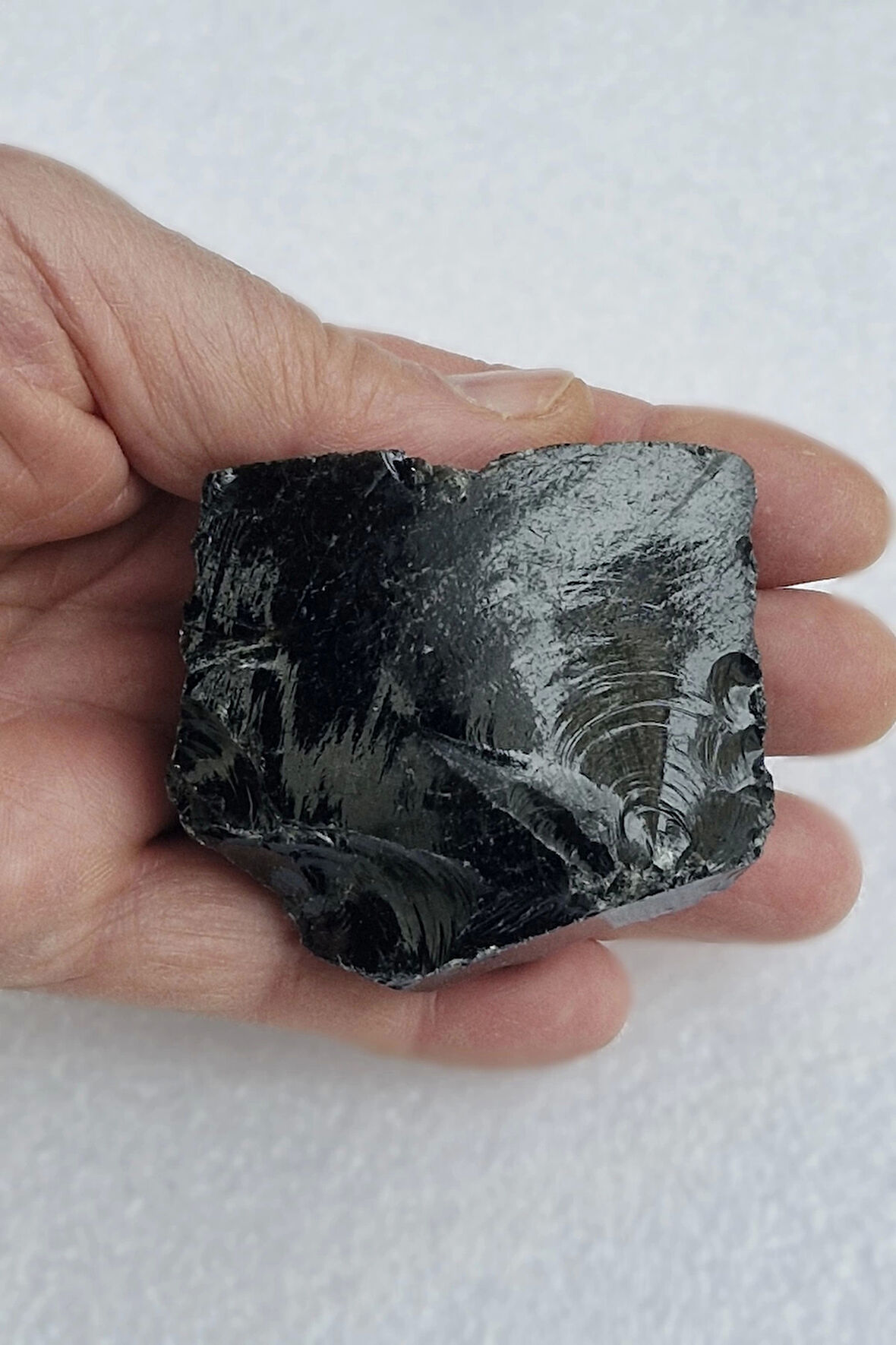 Siyah Obsidyen Doğal Kütle 18-SO