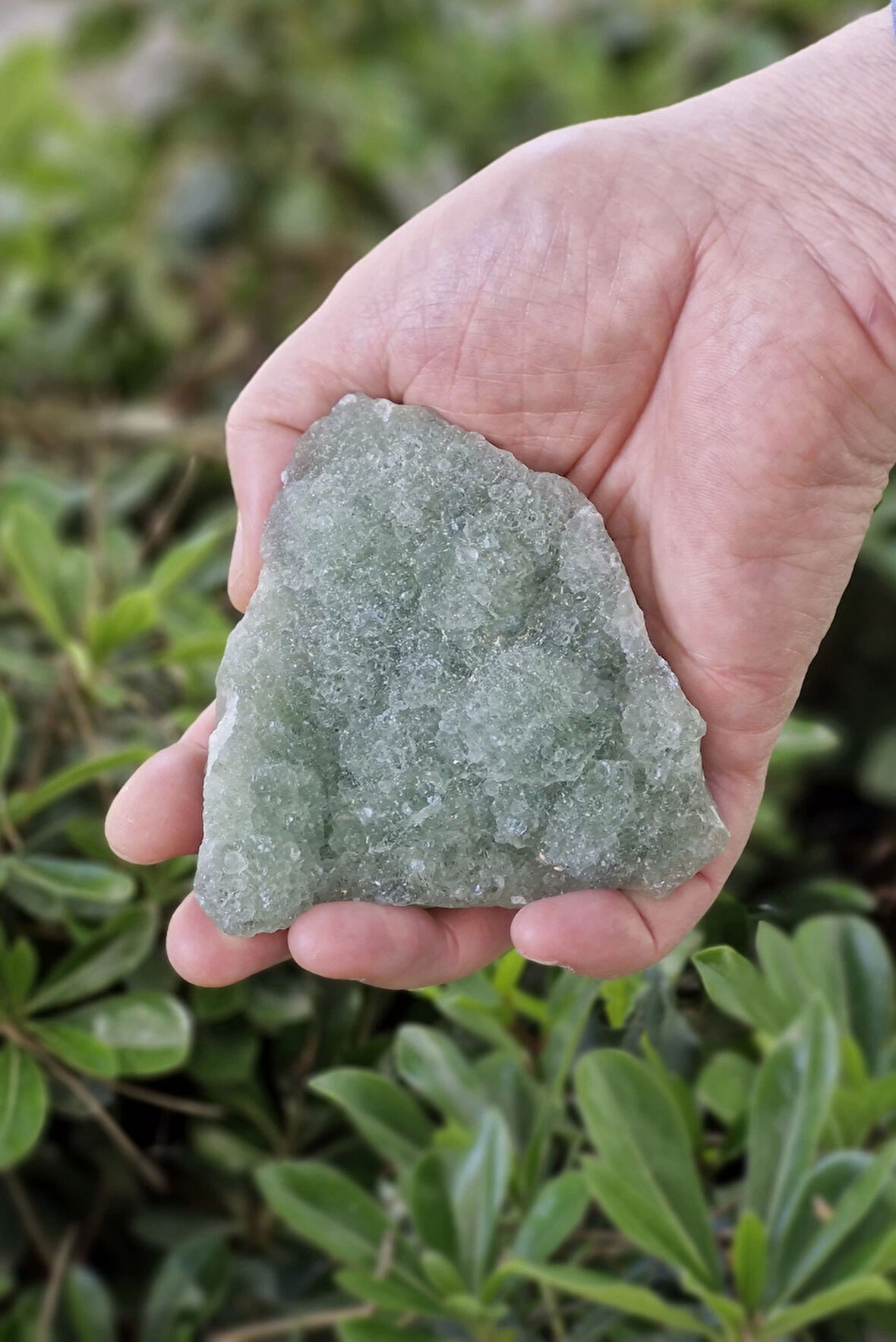 Druse Kristal Yapılı Yeşil Florit Koleksiyonluk Parça 30YF