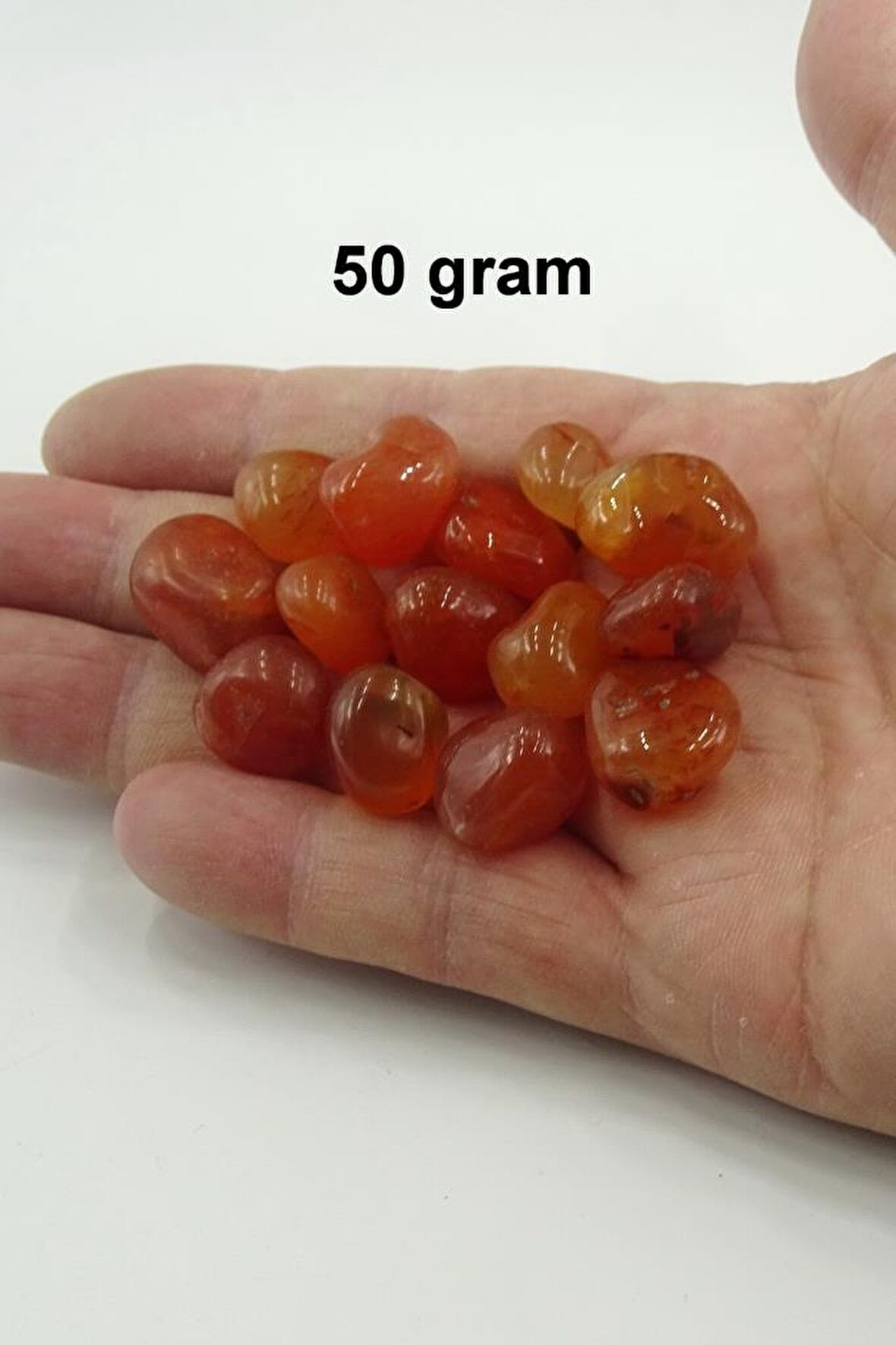 Karnelyan Akik Küçük Parçalar 50 Gram 116