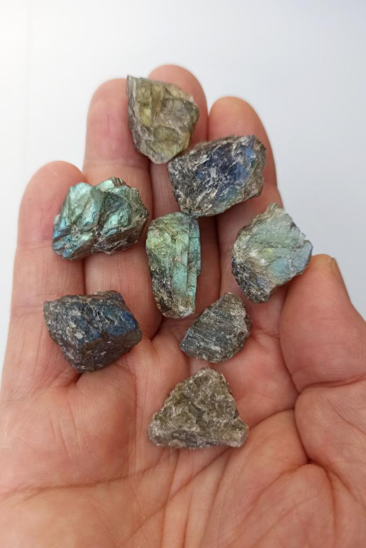 50 Gram Labradorit Doğal Parçalar 349