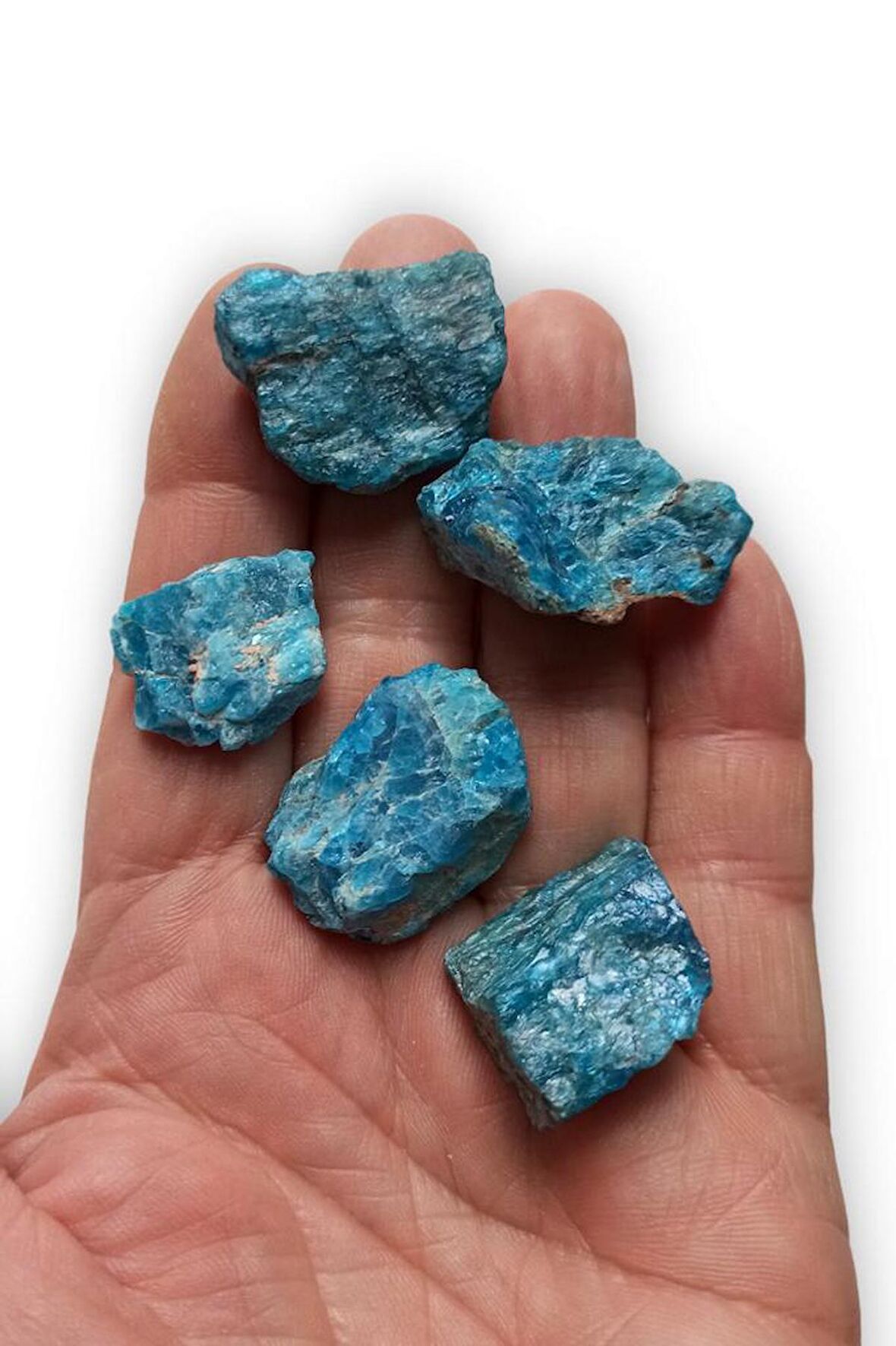 50 Gram Mavi Apatit Küçük Parçalar 224-1