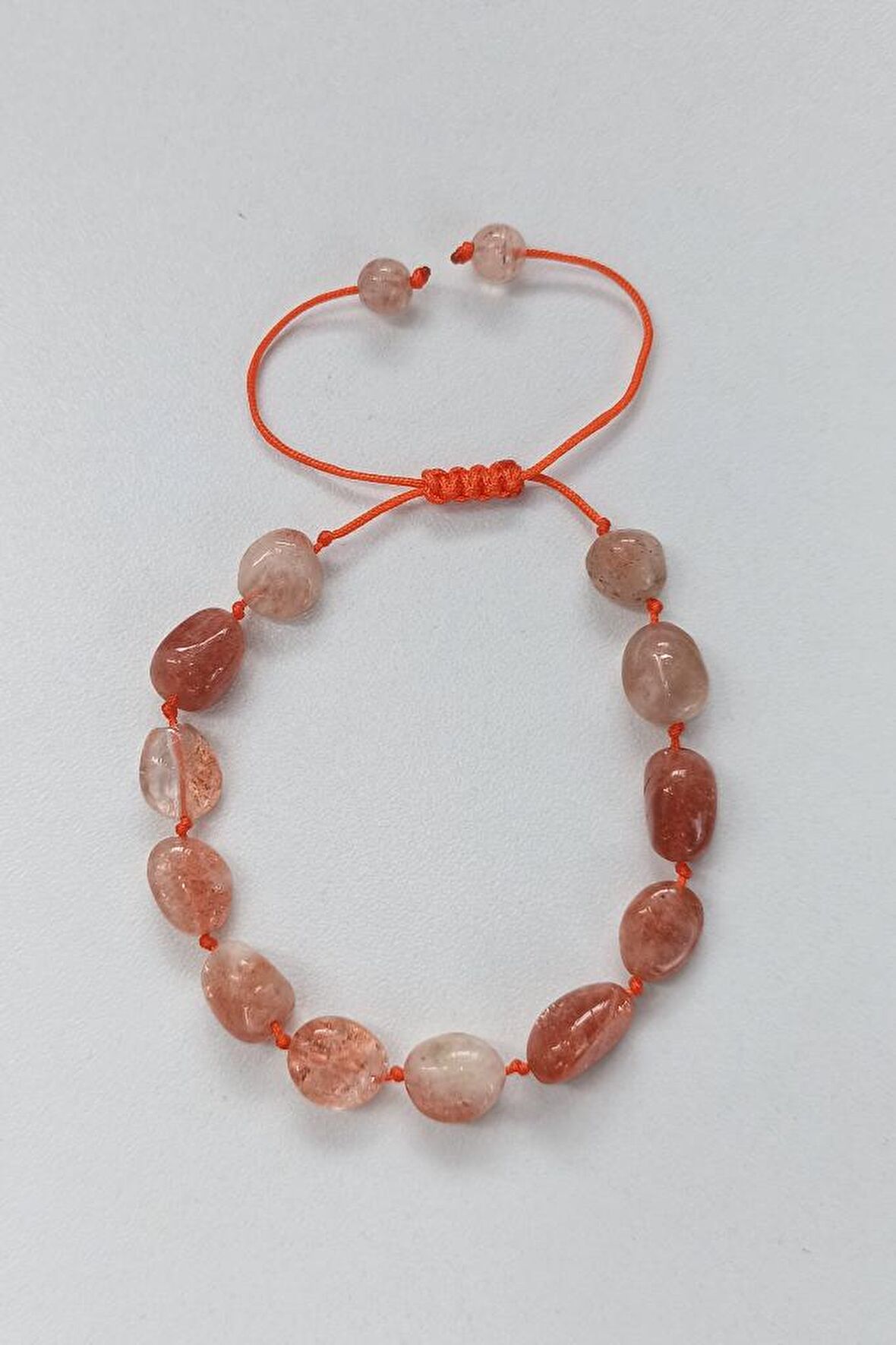 Güneş Taşı Bileklik Makrome Ayarlı 444-5