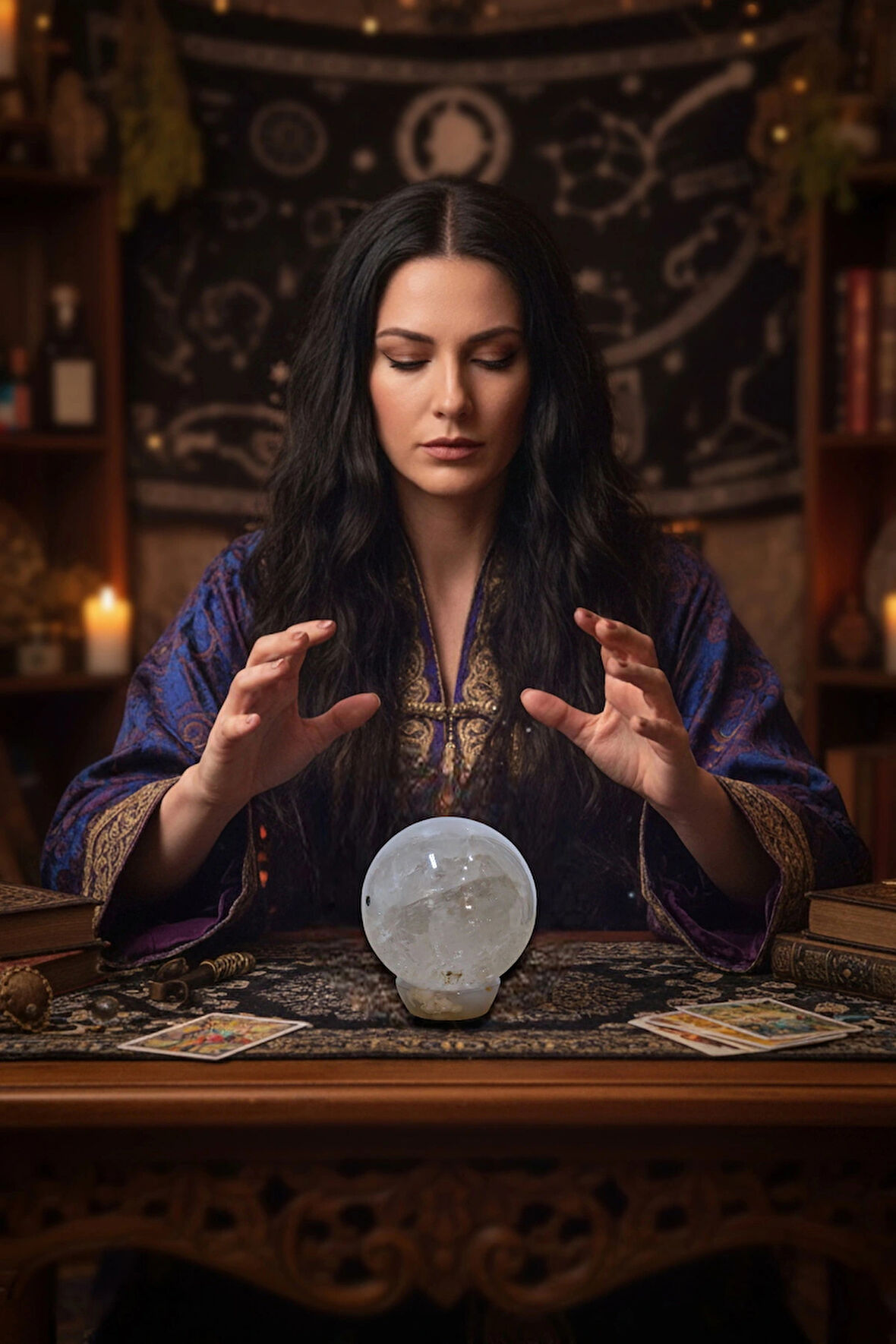 Doğal Kuvars Kristali 9Cm Medyum Küresi 31MK