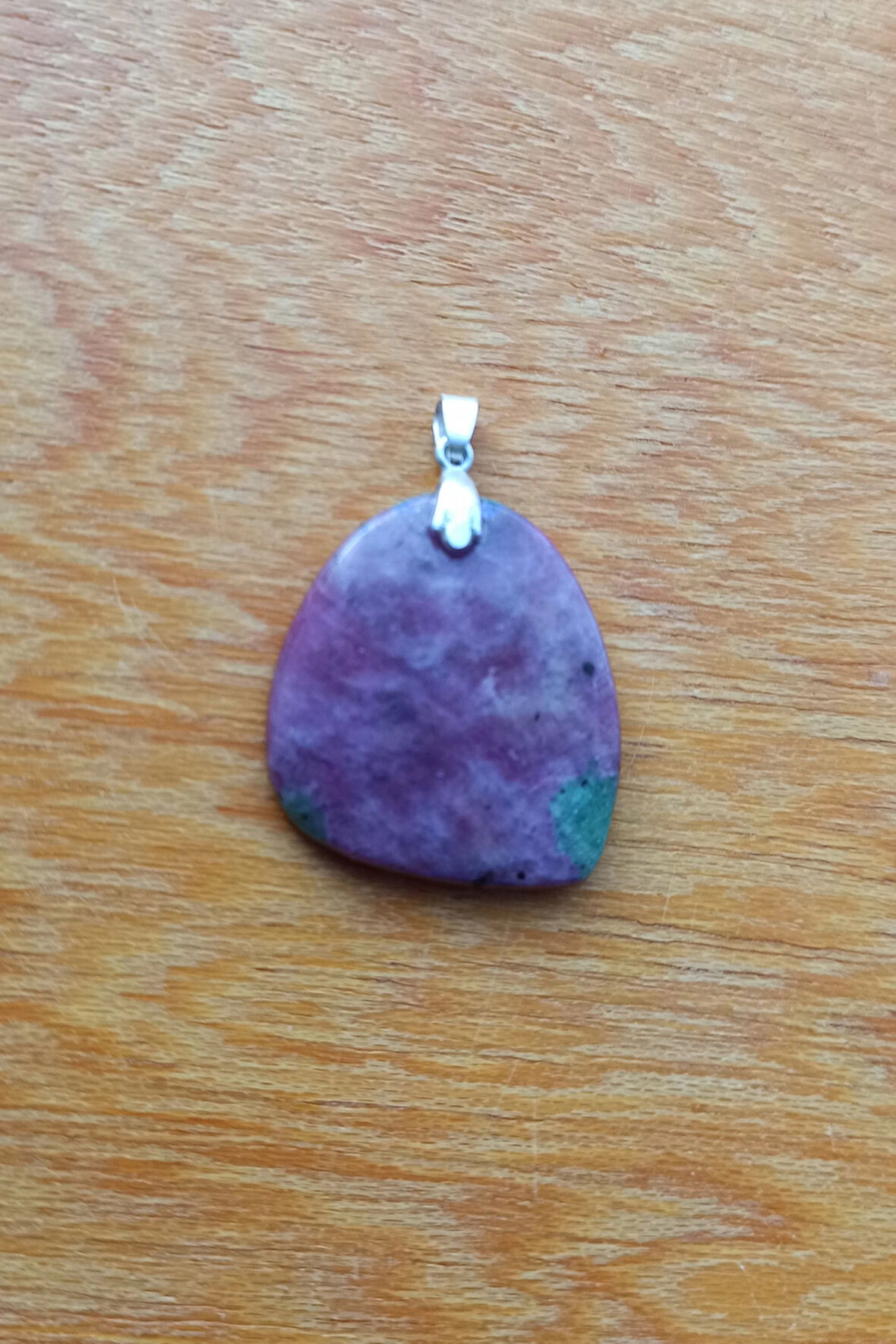 Gümüş Malzemeli Yakut Kolye Ucu Y1-400