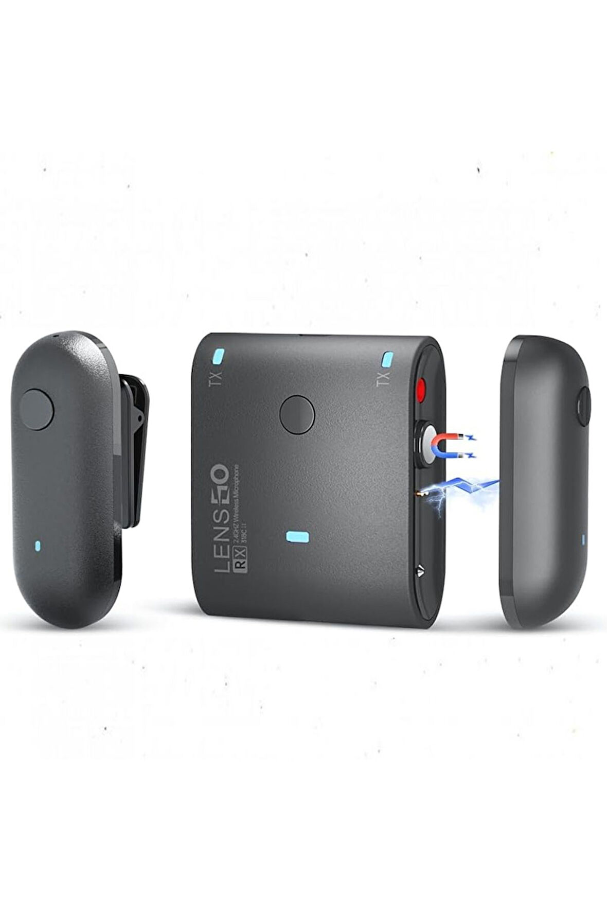 Pro Lensgo 318C2 Mıknatıslı Mikrofon