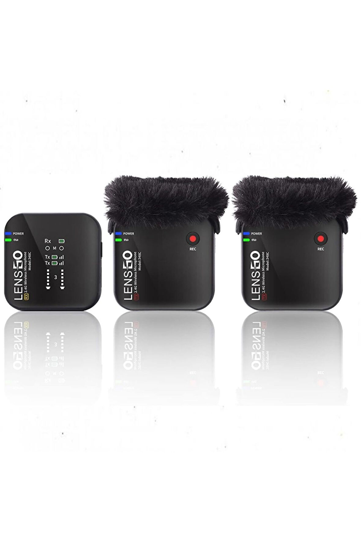 Pro Lensgo 348C PRO Kart yuvalı Mikrofon