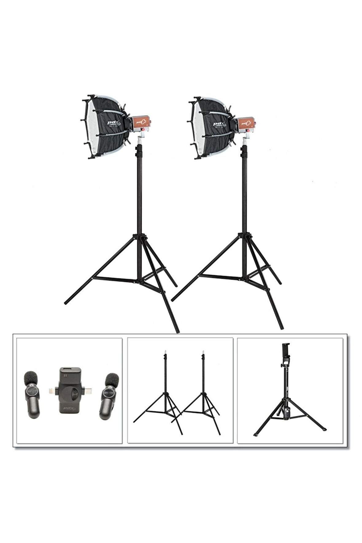 KY-BKO323 Mini Video Led Işıklı Youtuber Kit