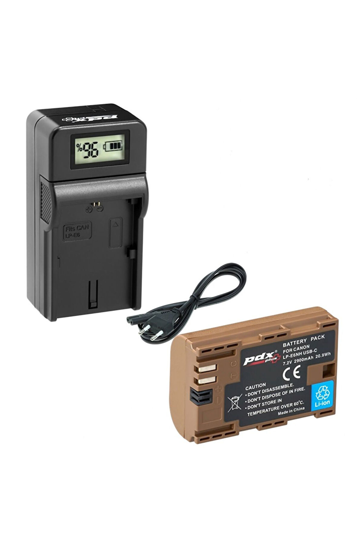 LP-E6NH USB-C Batarya ve Şarj Cihazı (Canon İçin)