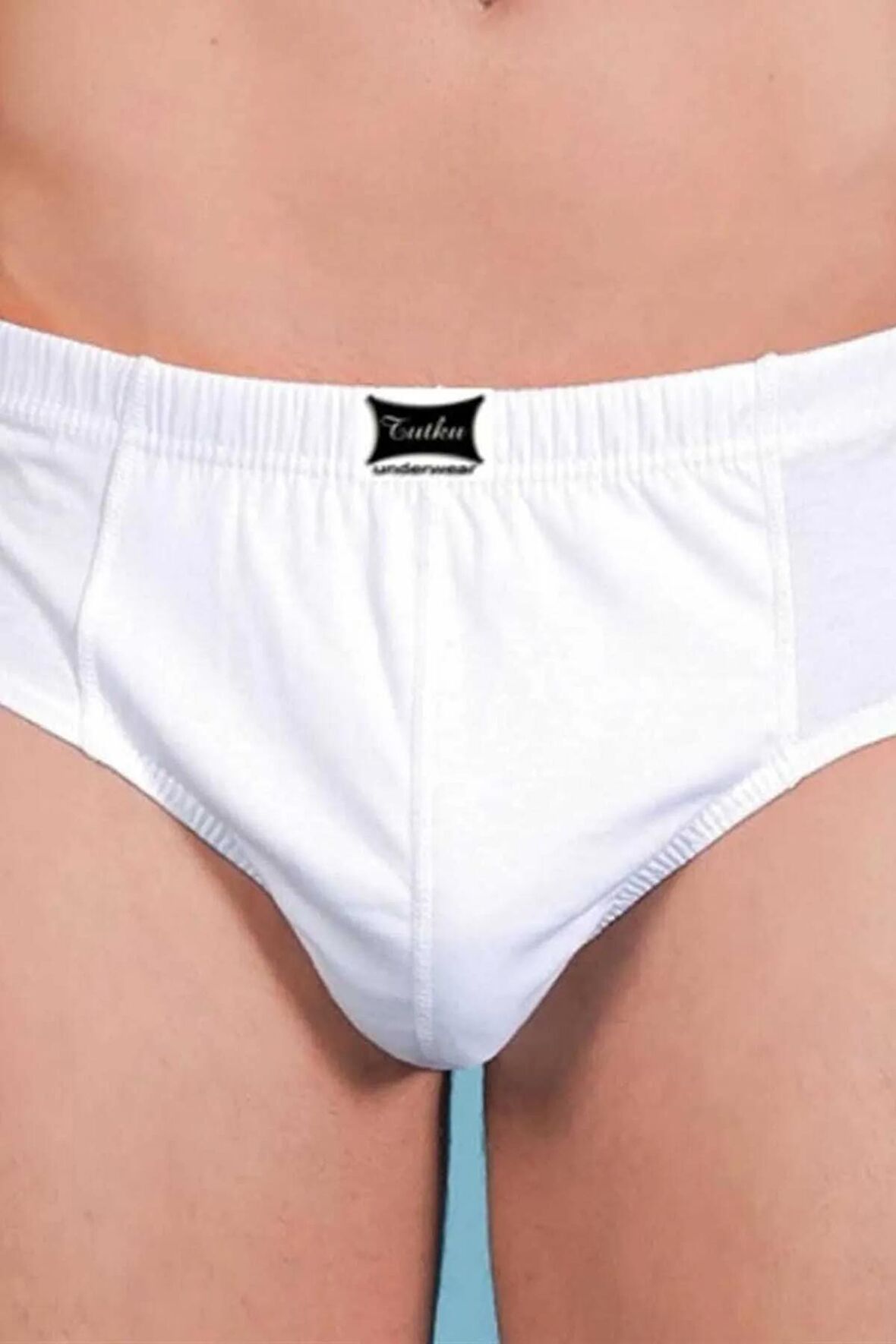 Erkek Beyaz Slip Külot