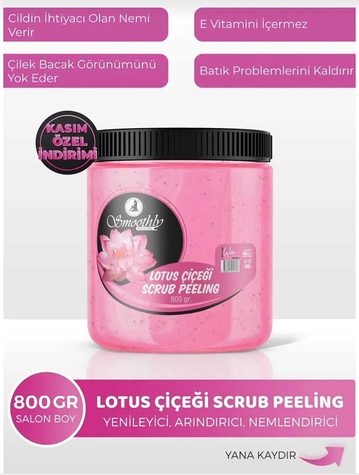 Peeling Lotus Çiçeği 800Gr