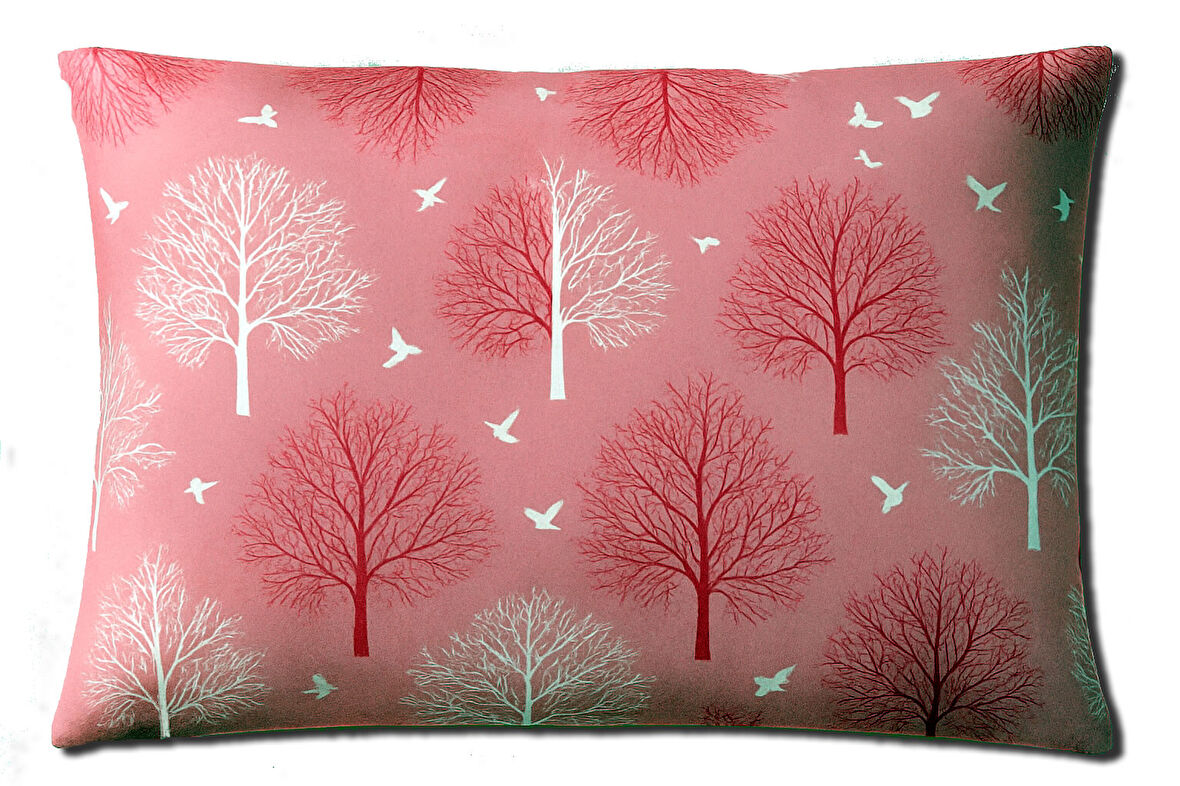 60x80cm  Yastık Kılıfı, Pamuklu Kaliteli Kumaşlı, Fermuarlı, Sadece Kılıf