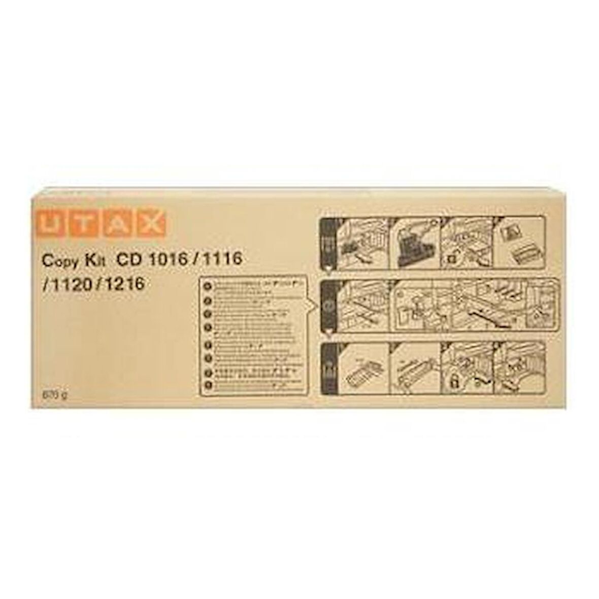 Utax Cd-1016 / 1116 / 1120 / 1216 Siyah Orjinal Toner