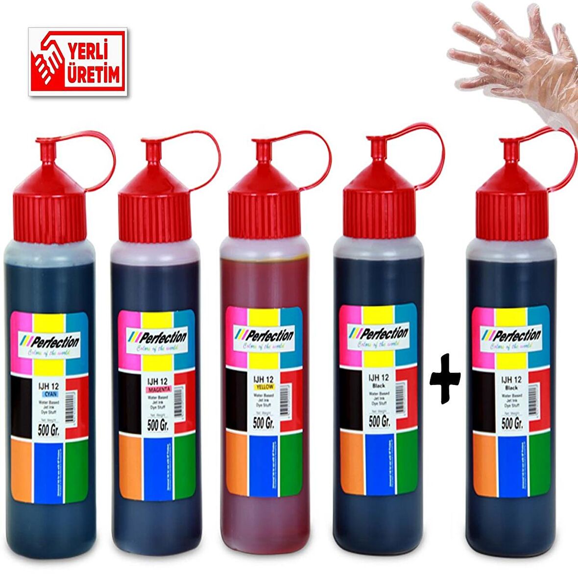 Epson L Serisi Ve Claria Eco Solventli Mürekkep Dolum Seti 5x500 Ml 35 000 Sf