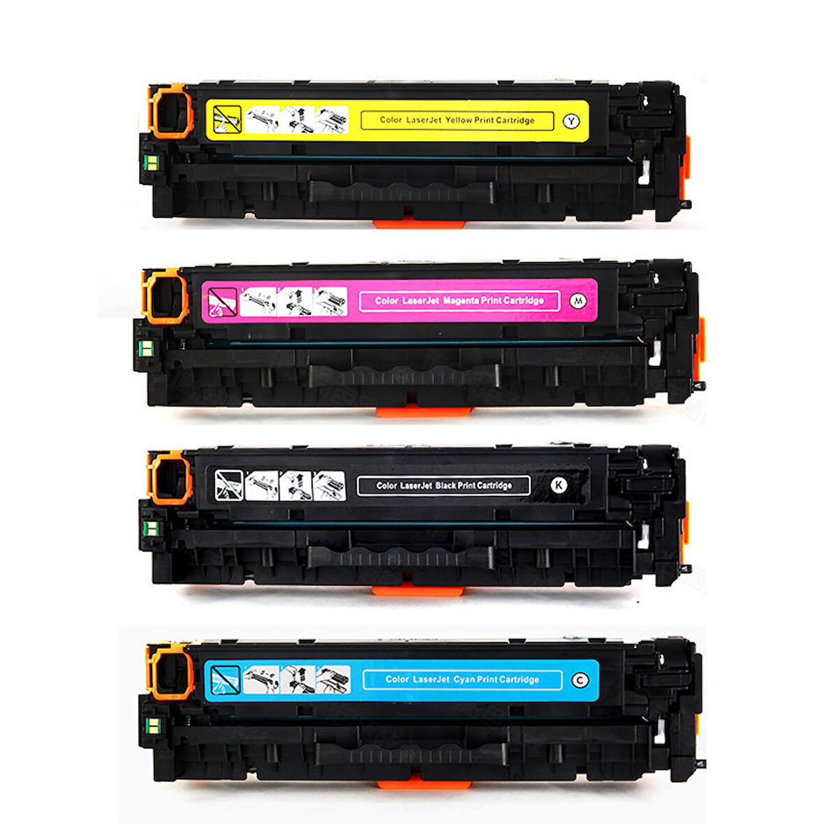 Perfection Canon Crg-716/crg-731 Sıfır Uyumlu Renkli Toner Takım