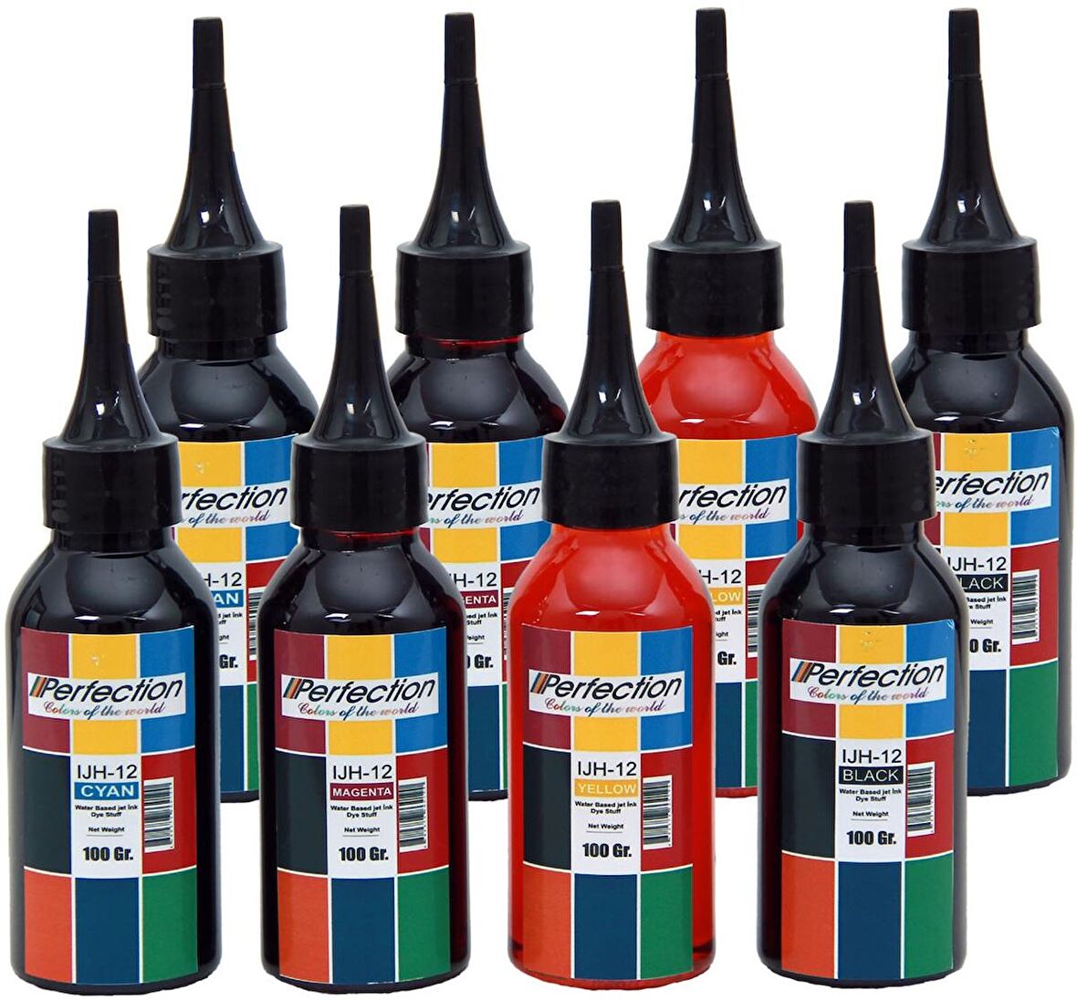 Epson L Serisi Ve Claria Head Clean Mürekkep Dolum Seti 8x100 Ml.