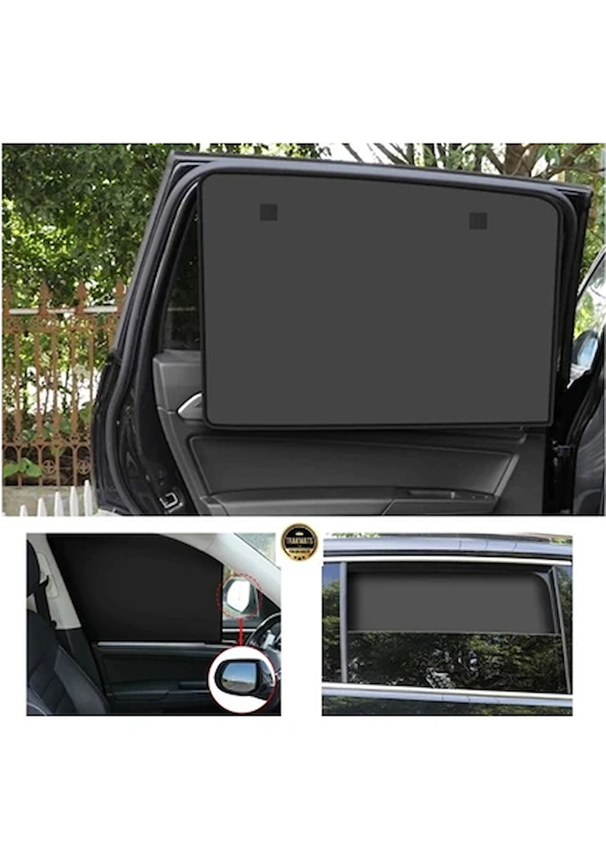 Hyundai SantaFe 2006-2007-2008-2009-2010-2011-2012 ARABA ÖN/ARKA CAM GÜNEŞLİK PERDE