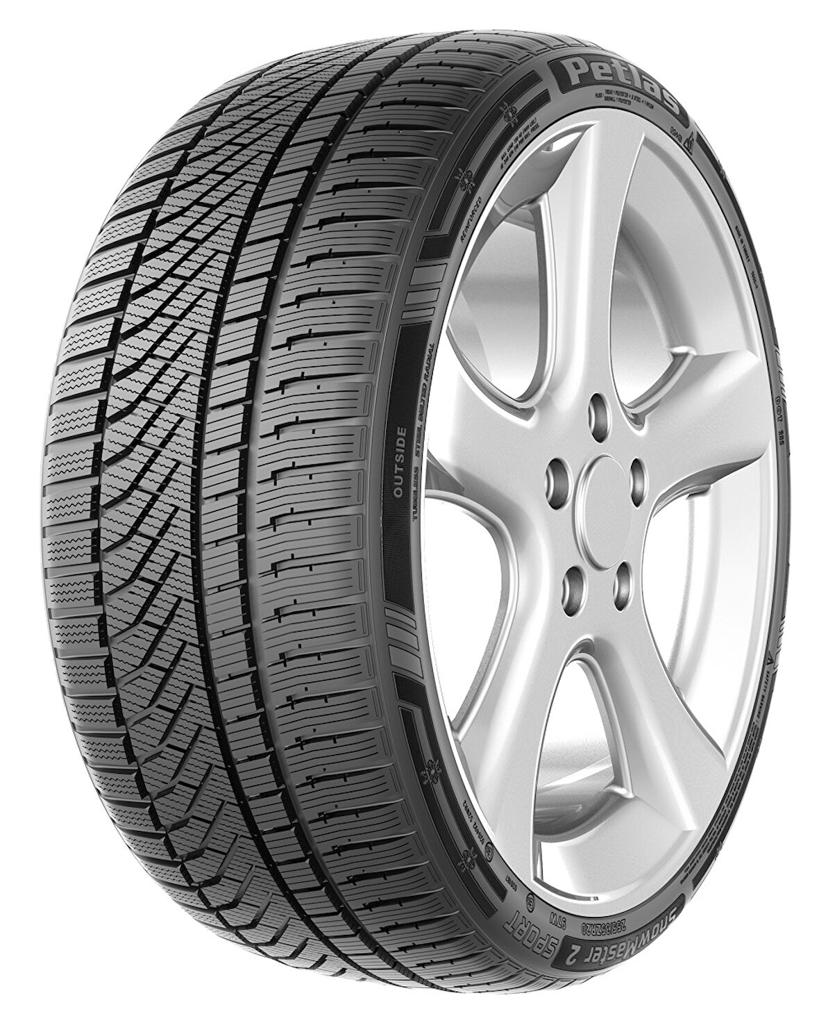 Petlas 215/65 R16 102H Reinf. SnowMaster2 Sport Kış Lastiği Üretim 2024