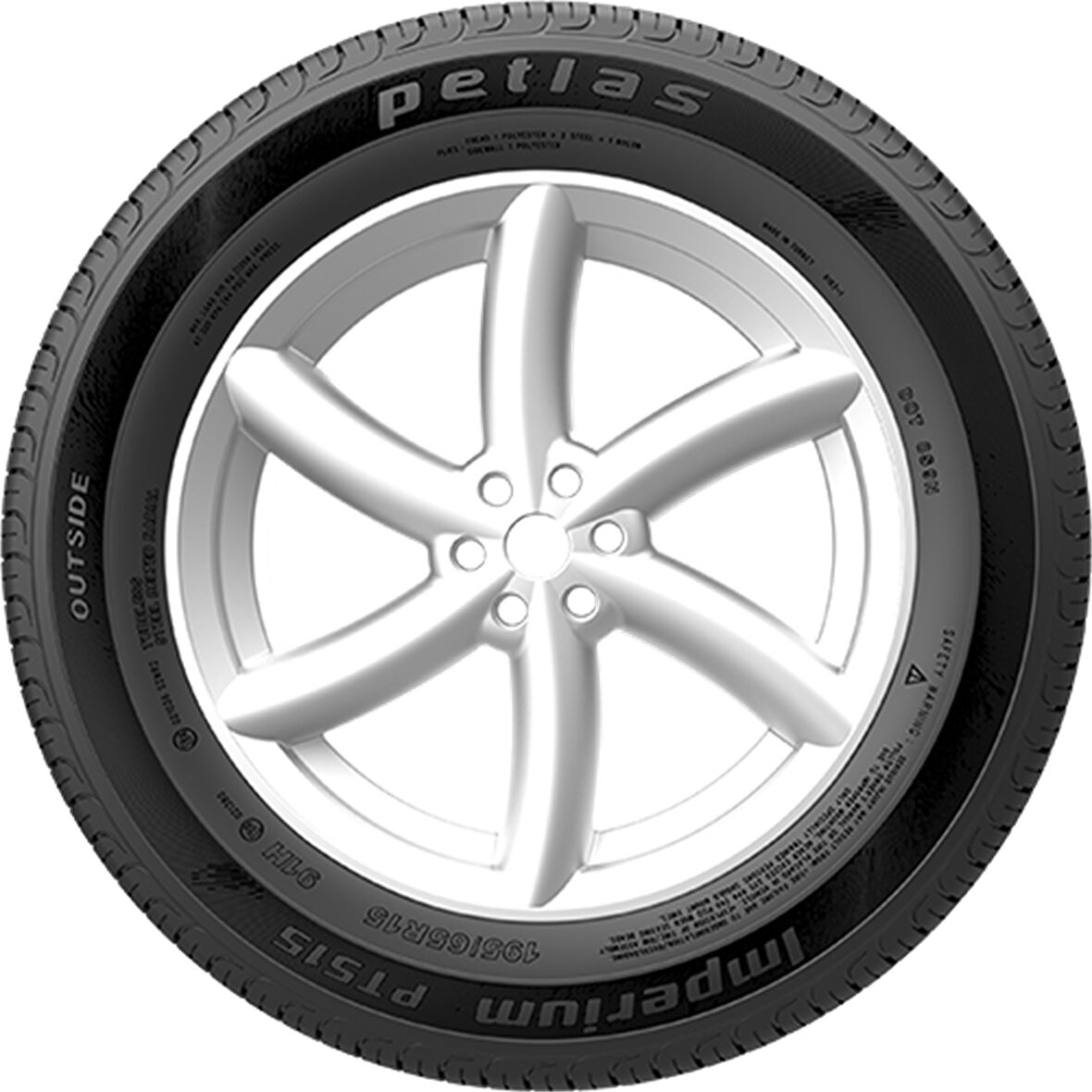 Petlas 195/60 R15 88V Imperium PT515 Oto Yaz Lastiği