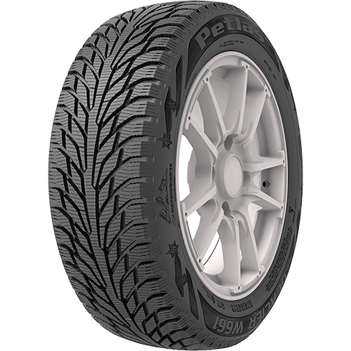 Petlas 215/55R16 97T Reinf. Glacier W661 (Kış) (2023)