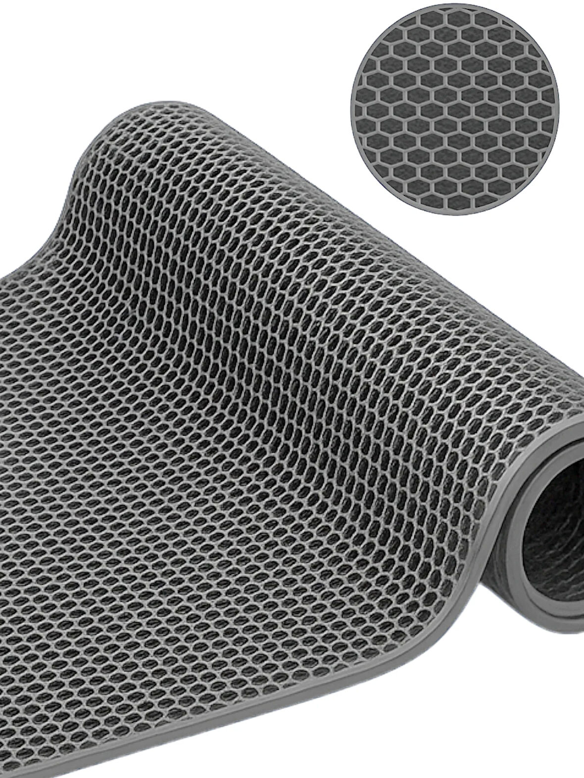 Beylini Bal Petek PVC Paspas Islak Zeminlerde Kaydırmaz İç Dış Mekan Banyo Duş Lavabo Havuz Kenarı Halısı