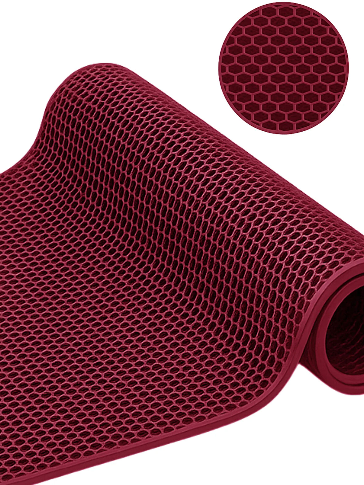 Beylini Bal Petek PVC Paspas Islak Zeminlerde Kaydırmaz İç Dış Mekan Banyo Duş Lavabo Havuz Kenarı Halısı