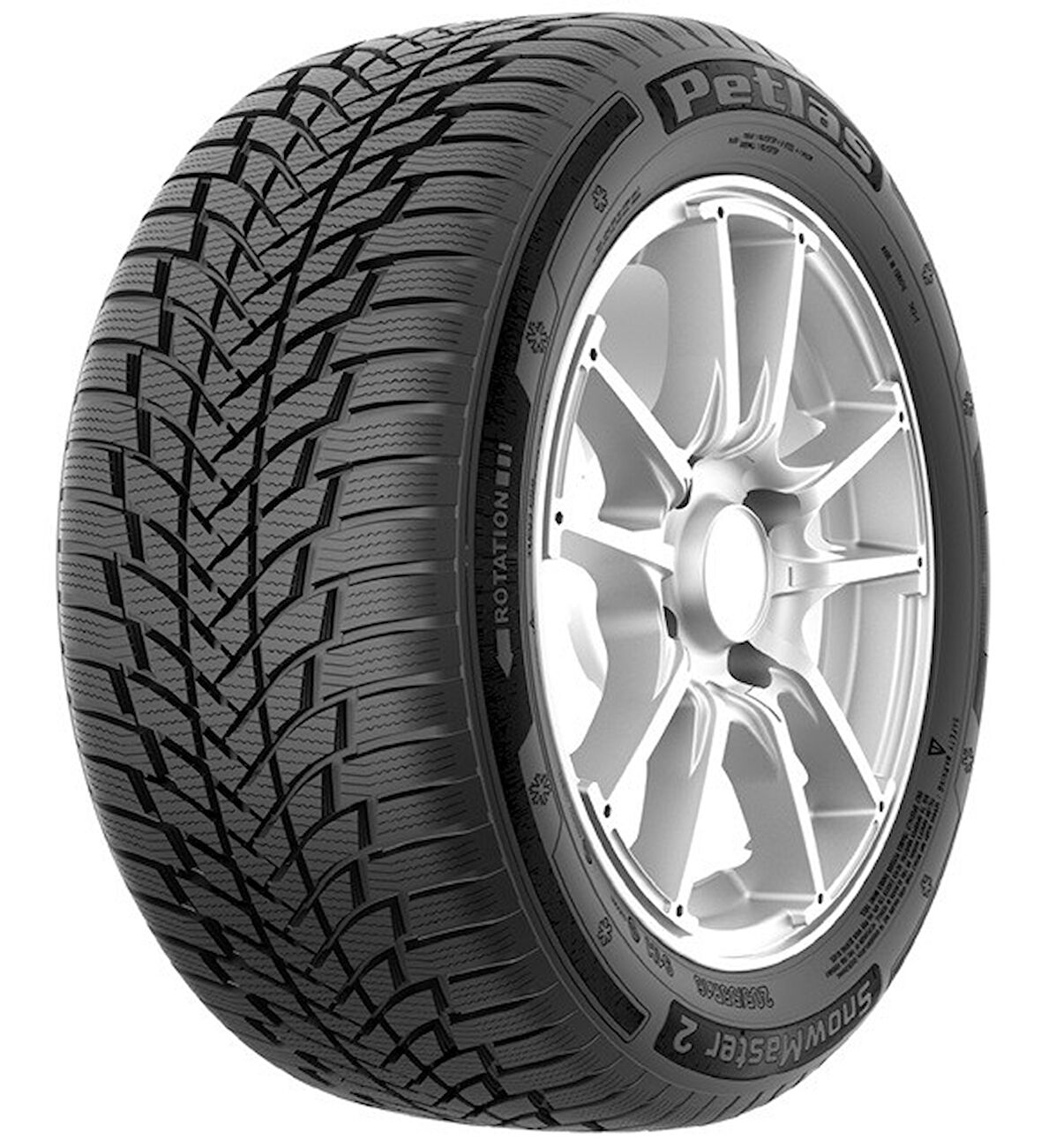 Petlas 195/65 R15 TL 91H SNOWMASTER 2 Kış Lastiği (Üretim Tarihi:2025)