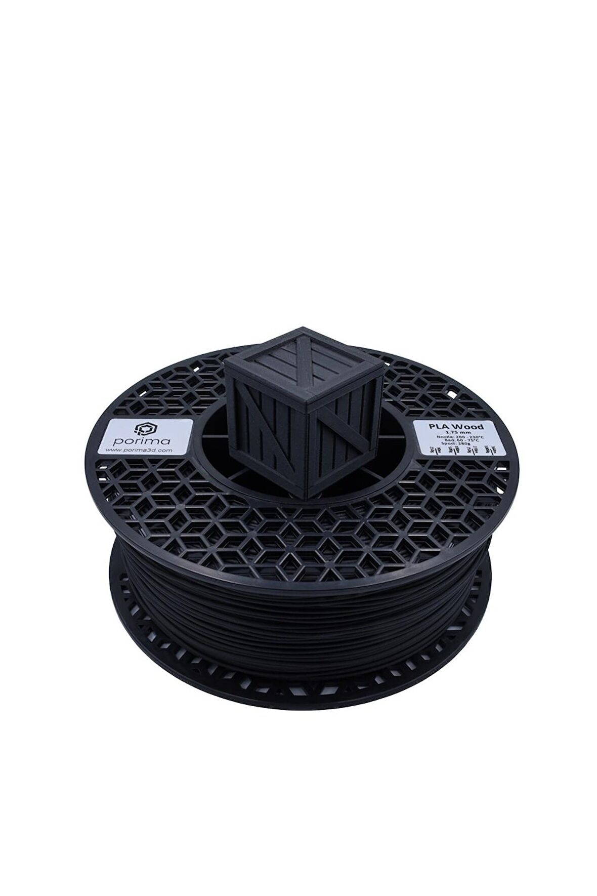 Porima PLA Wood® Filament Dark Ahşap 1,75mm 0,5kg