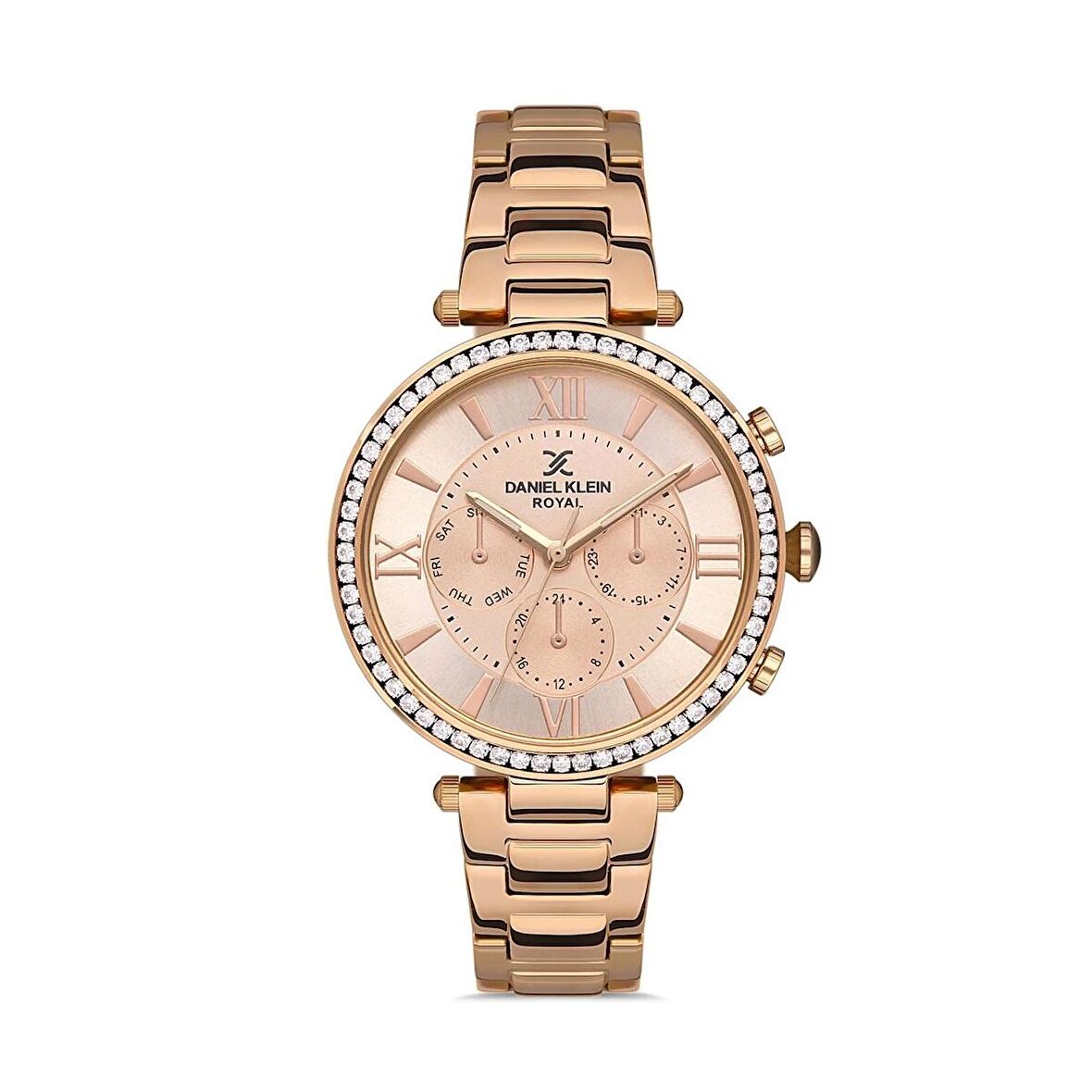 DANIEL KLEIN Çelik Kordonlu Kadın Kol Saati DKE.1.10230.3