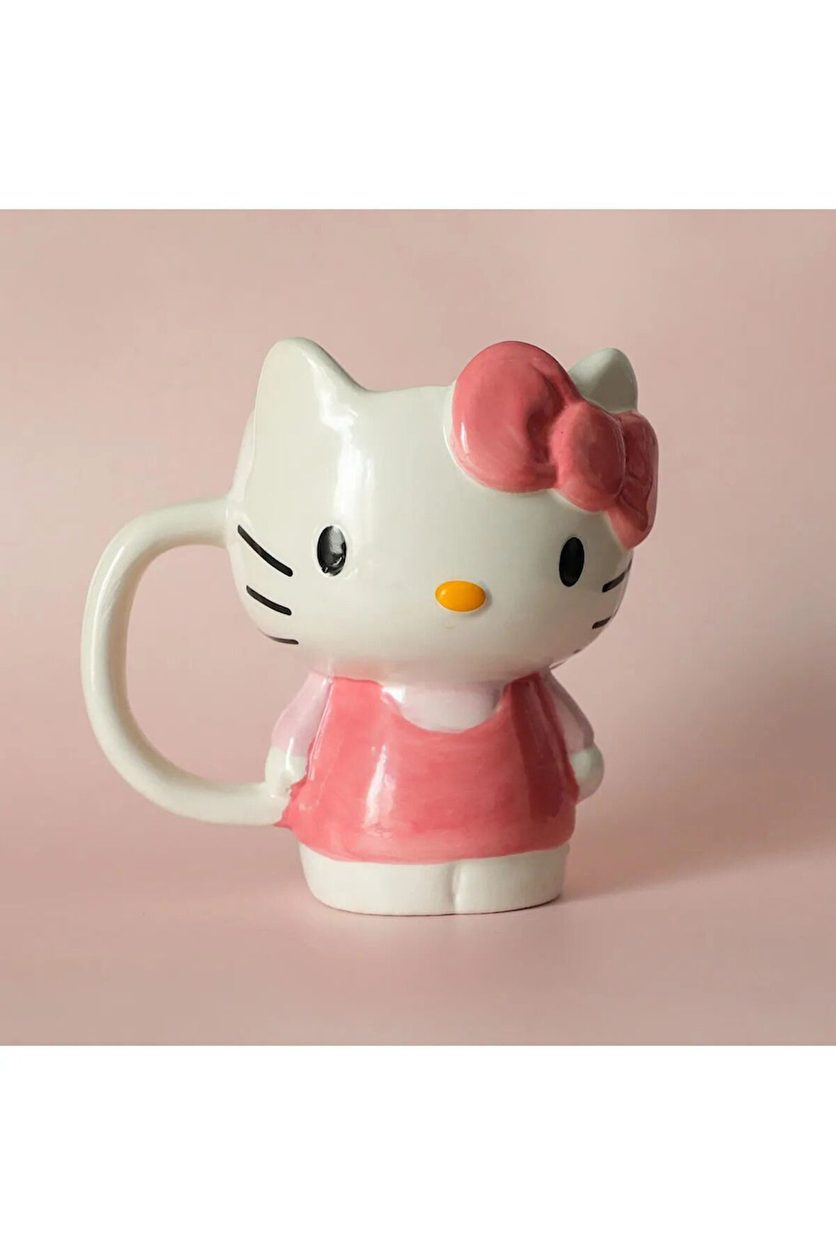 Sevimli Hello Kitty PEMBE Kupa