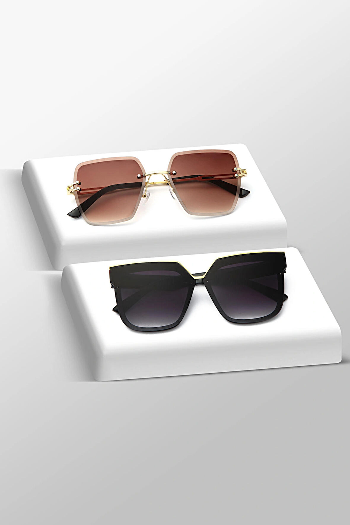 UNISEX GÜNEŞ GÖZLÜĞÜ 2'Lİ SET