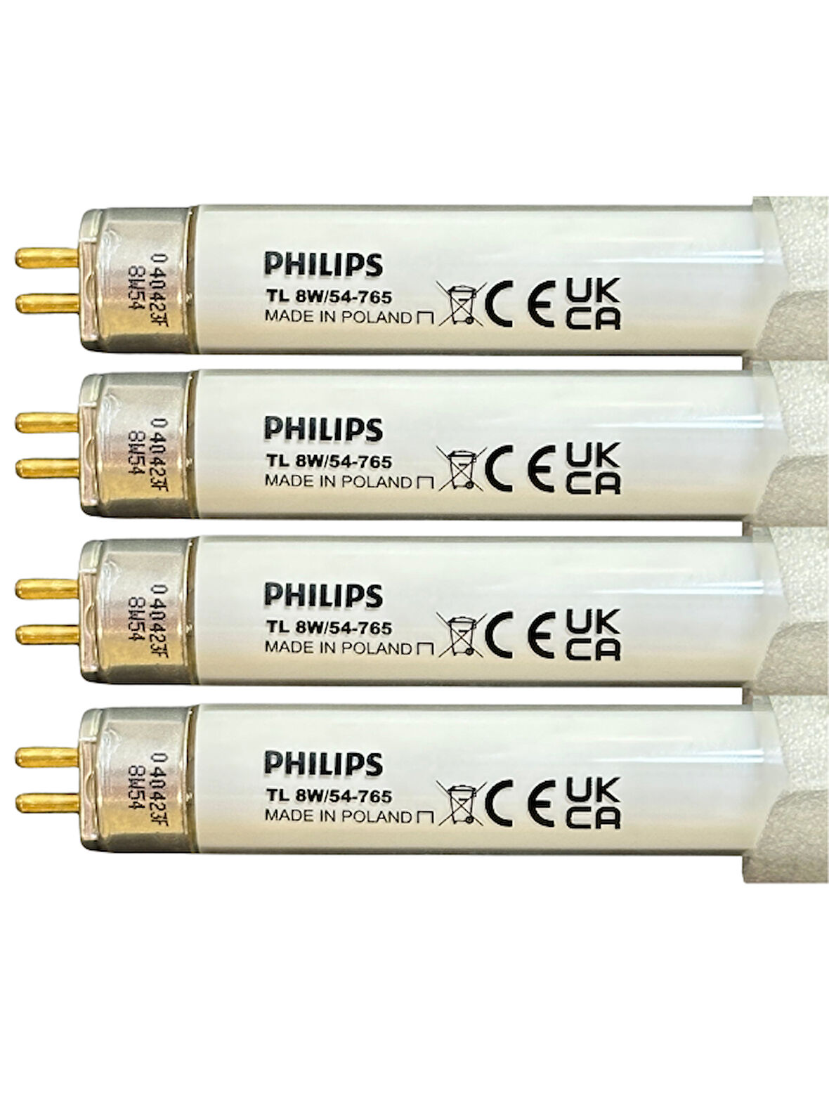 (4 Adet) Philips 8W 765 Beyaz Işık (6500K) G5 Duylu T5 Floresan