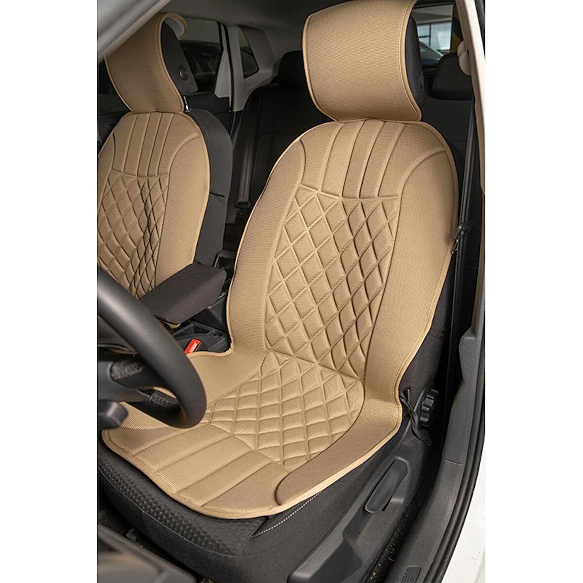 
Dacia Sandero Stepway Lüx Oto Koltuk Minderi Ön 2'li Set ELEGANCE Serisi BEJ