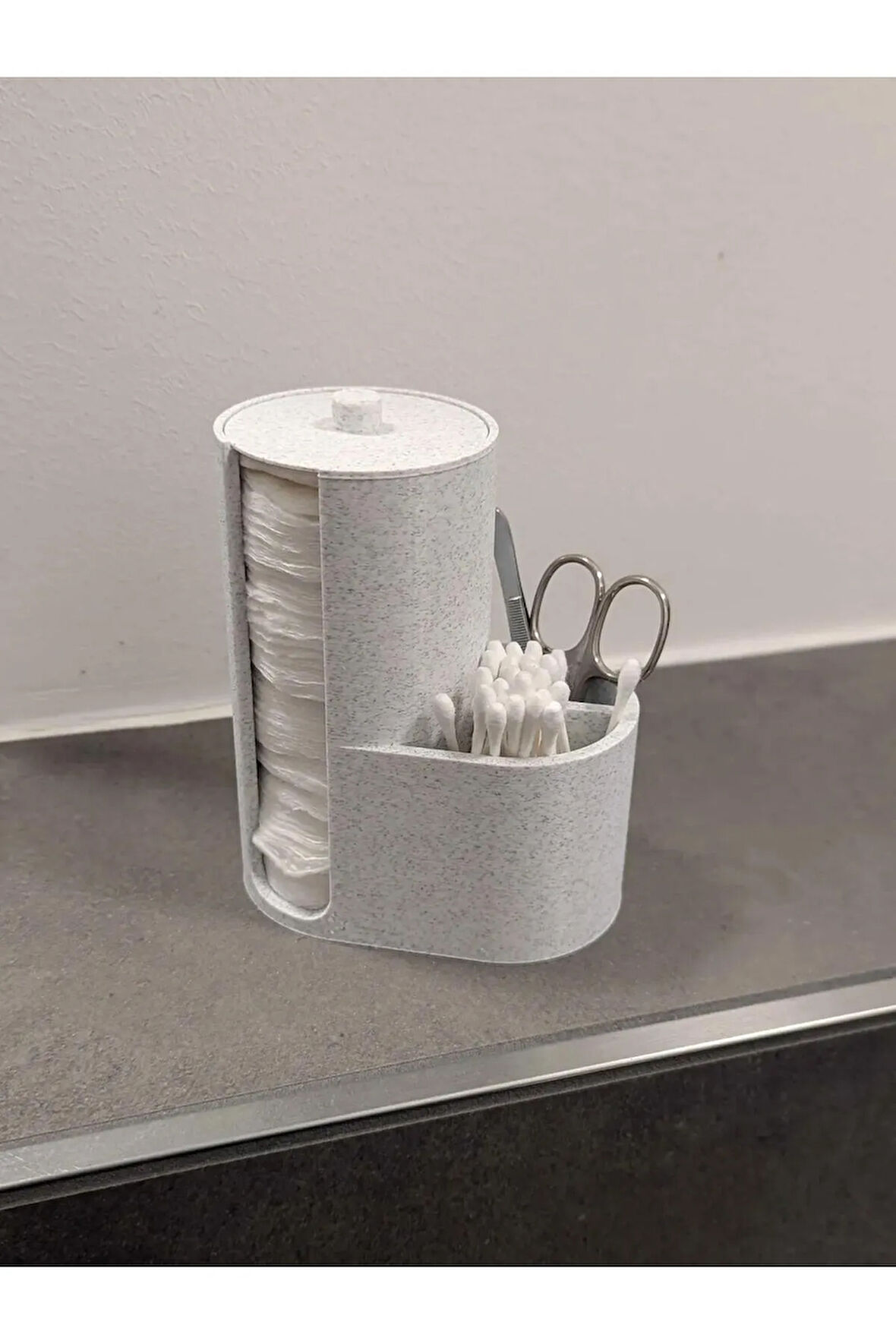 Just3dprintings Çok Fonksiyonlu Pamuk ve Aksesuar Düzenleyici