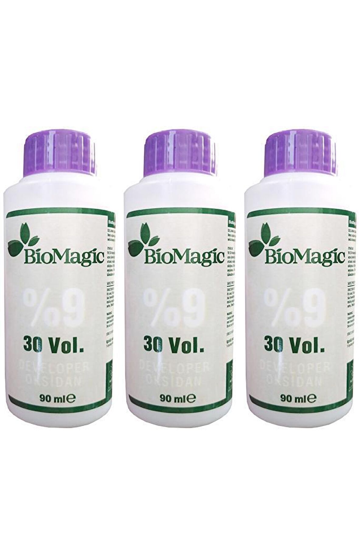 Biomagic Developer Peroksit-Oksidan 30 Volüm (%9) 90 Ml. 3 Adet
