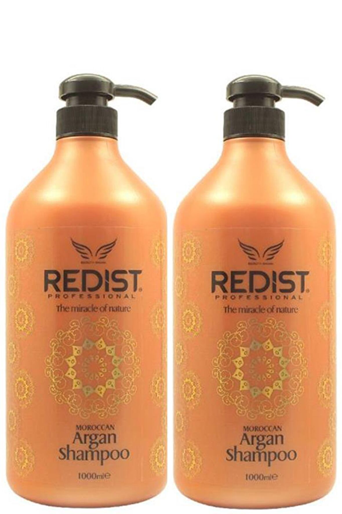 Redist Tüm Saçlar İçin Canlandırıcı Argan Yağlı Şampuan 2x1000 ml