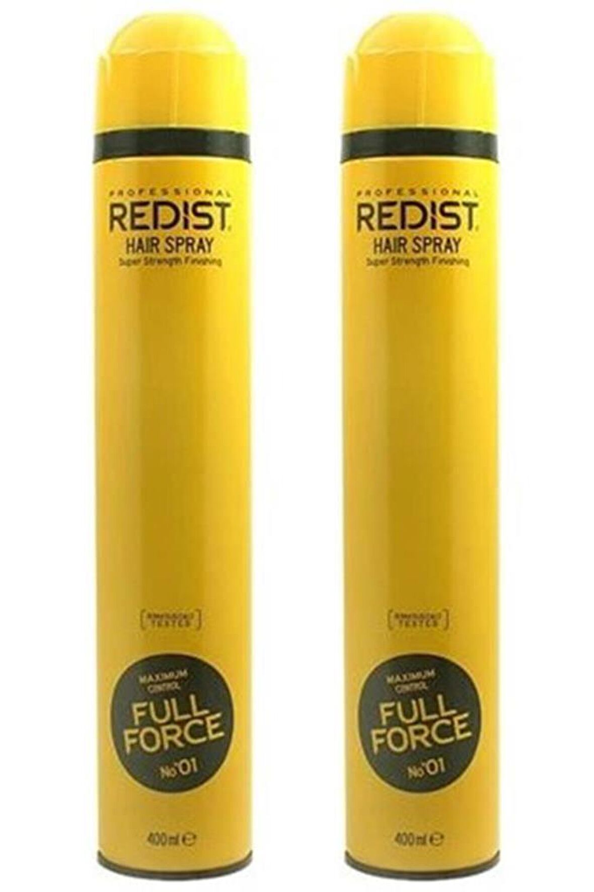 Redist Saç Spreyi-Hair Spray Full Force No 01 400 Ml. 2'li