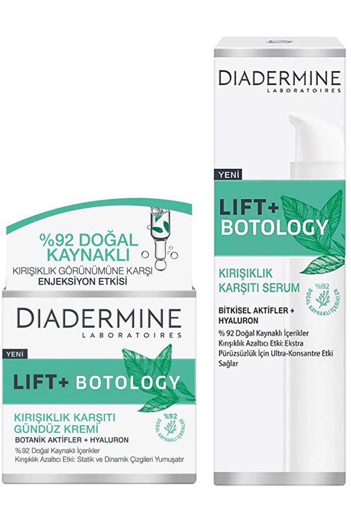 Diadermine Lift+Botology Kırışıklık Karşıtı Gündüz Kremi 50 Ml.+Serum 40 Ml.