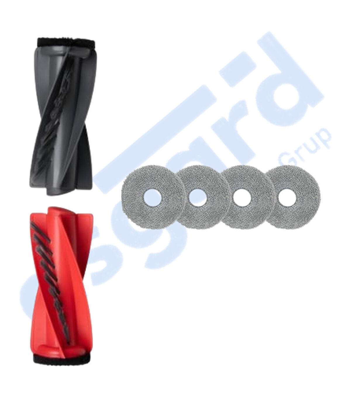 Roborock Saros 10R Uyumlu 1 Ana Fırça 4 Mop