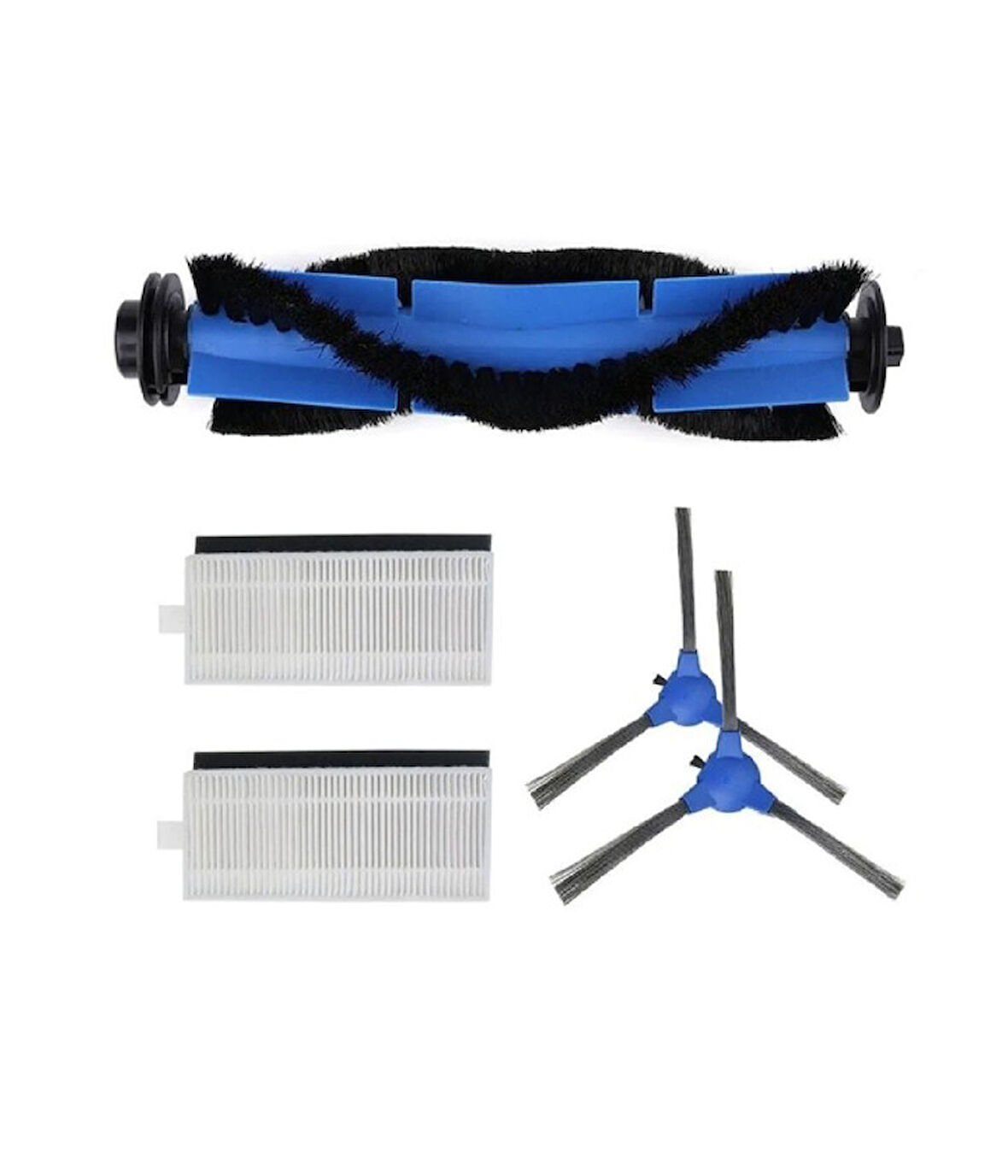 Anker  11S-12-15C-30-30C-35 Uyumlu 1 ADET ANA FIRÇA 2 ADET FİLTRE 2 ADET YAN FIRÇA