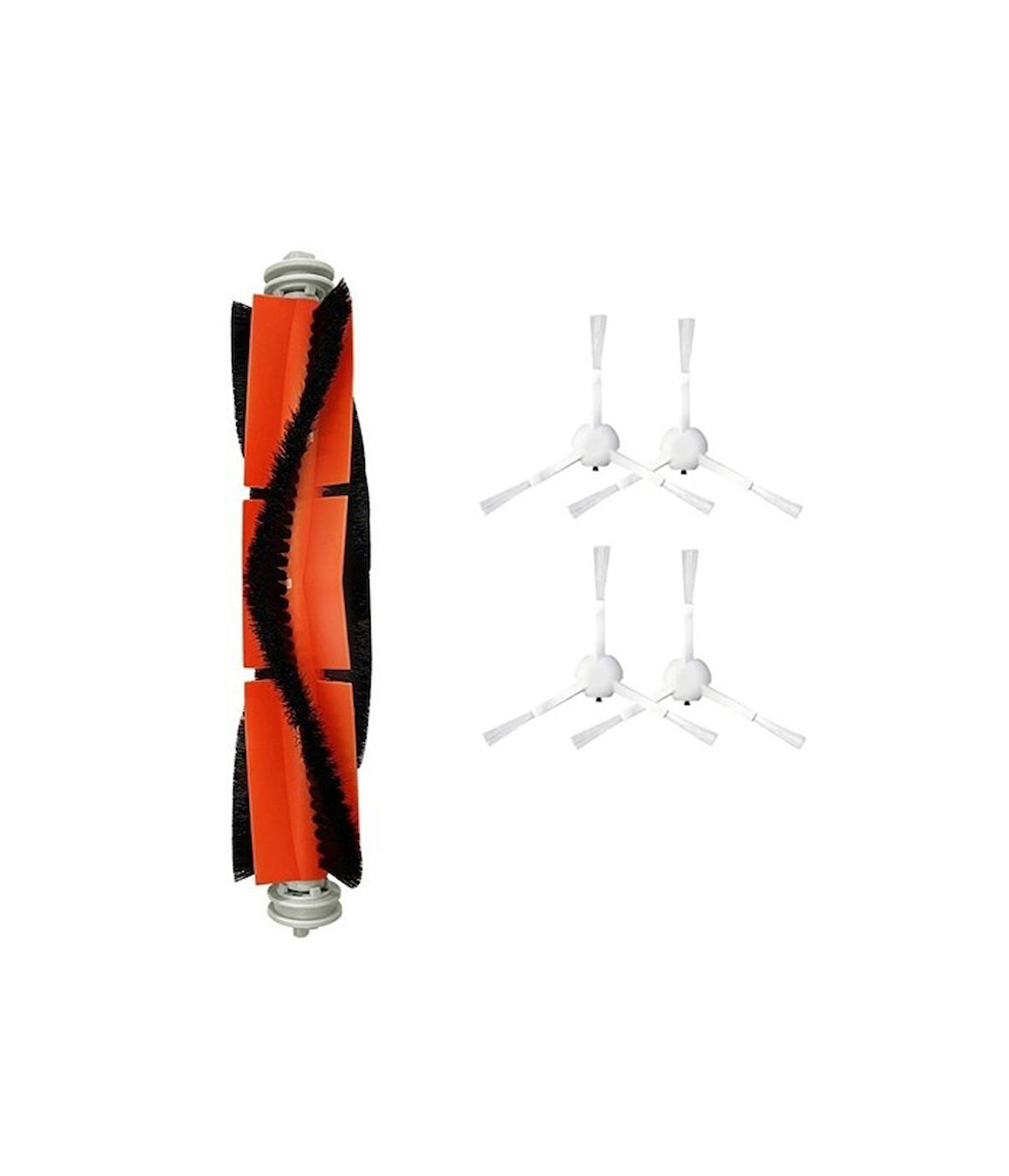 Dream D9 Uyumlu 1 ADET ANA FIRÇA 4 ADET BEYAZ YAN FIRÇA