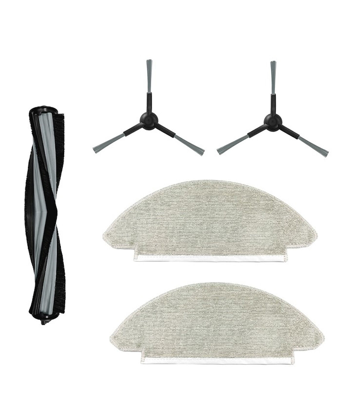 Viomi V5 Uyumlu 1ADET ANA FIRÇA 2 ADET YAN FIRÇA 2 ADET MOP