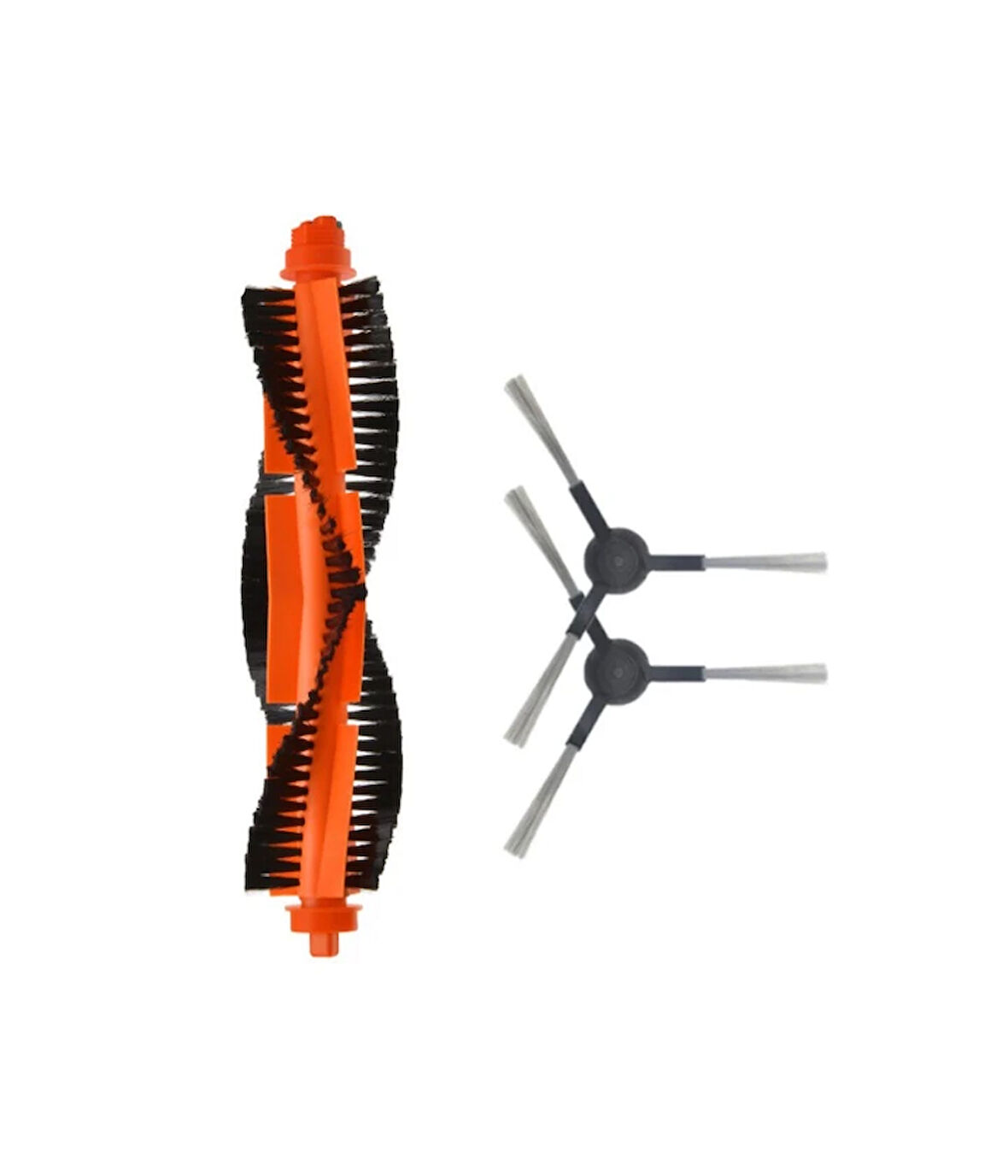 Xiaomi Mop Pro (STYTJ02YM) Uyumlu 1 ADET ANA FIRÇA 2 ADET SİYAH YAN FIRÇA