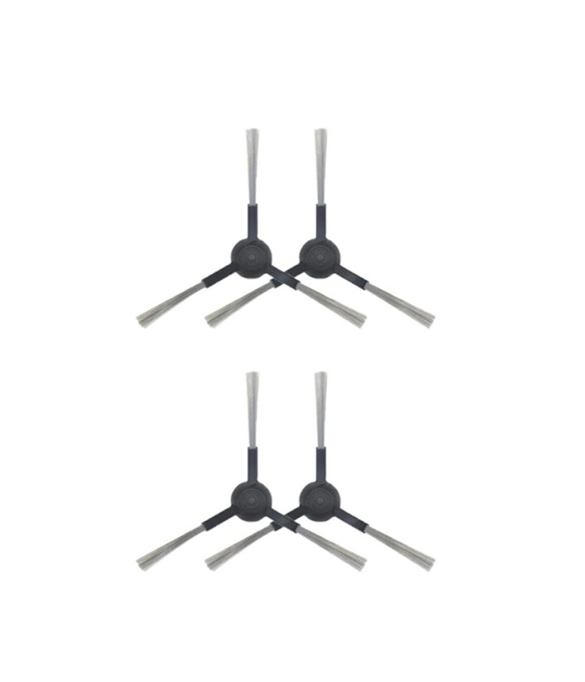 Xiaomi Mop 3C+ Uyumlu 4 ADET SİYAH YAN FIRÇA