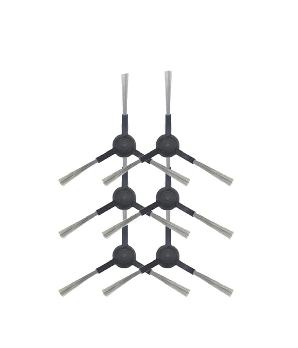 Viomi V3 Uyumlu 6 ADET SİYAH YAN FIRÇA